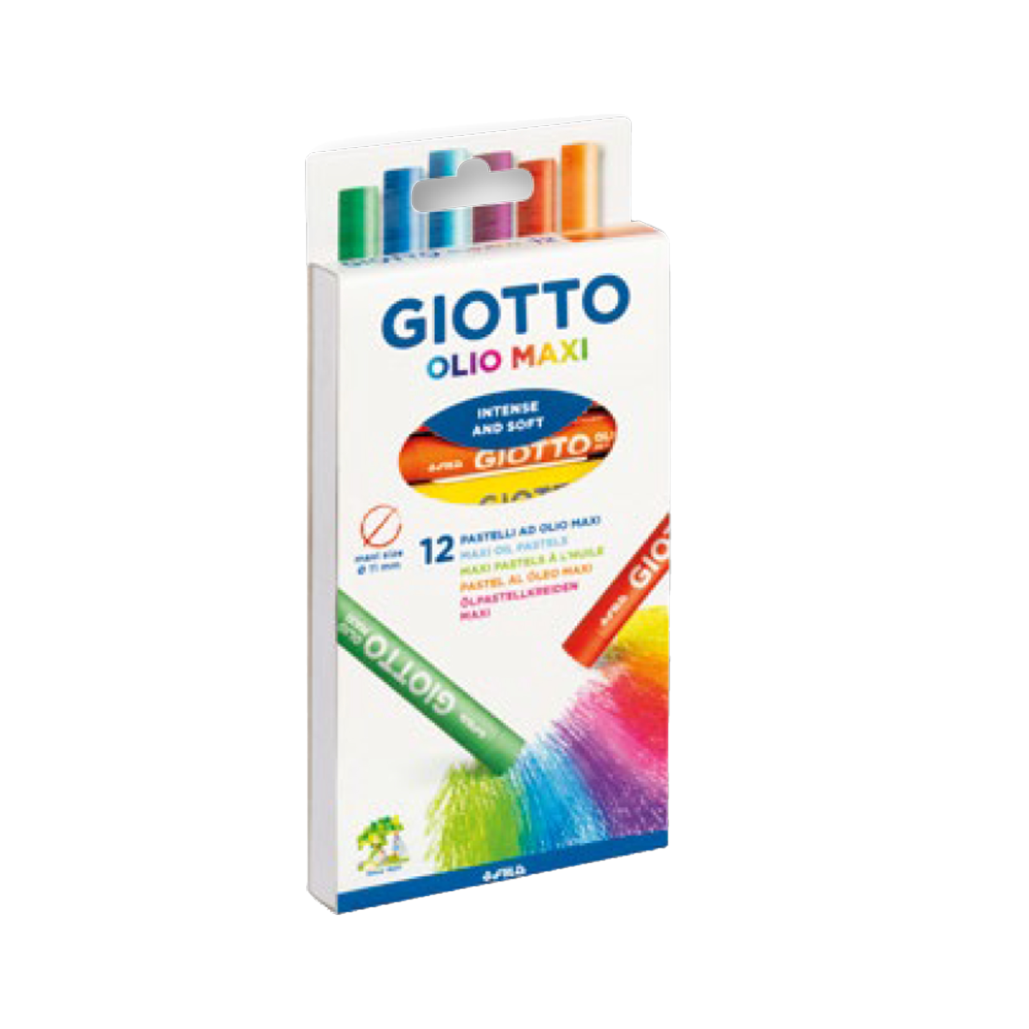 Pastelli a olio - lunghezza 70 mm - …