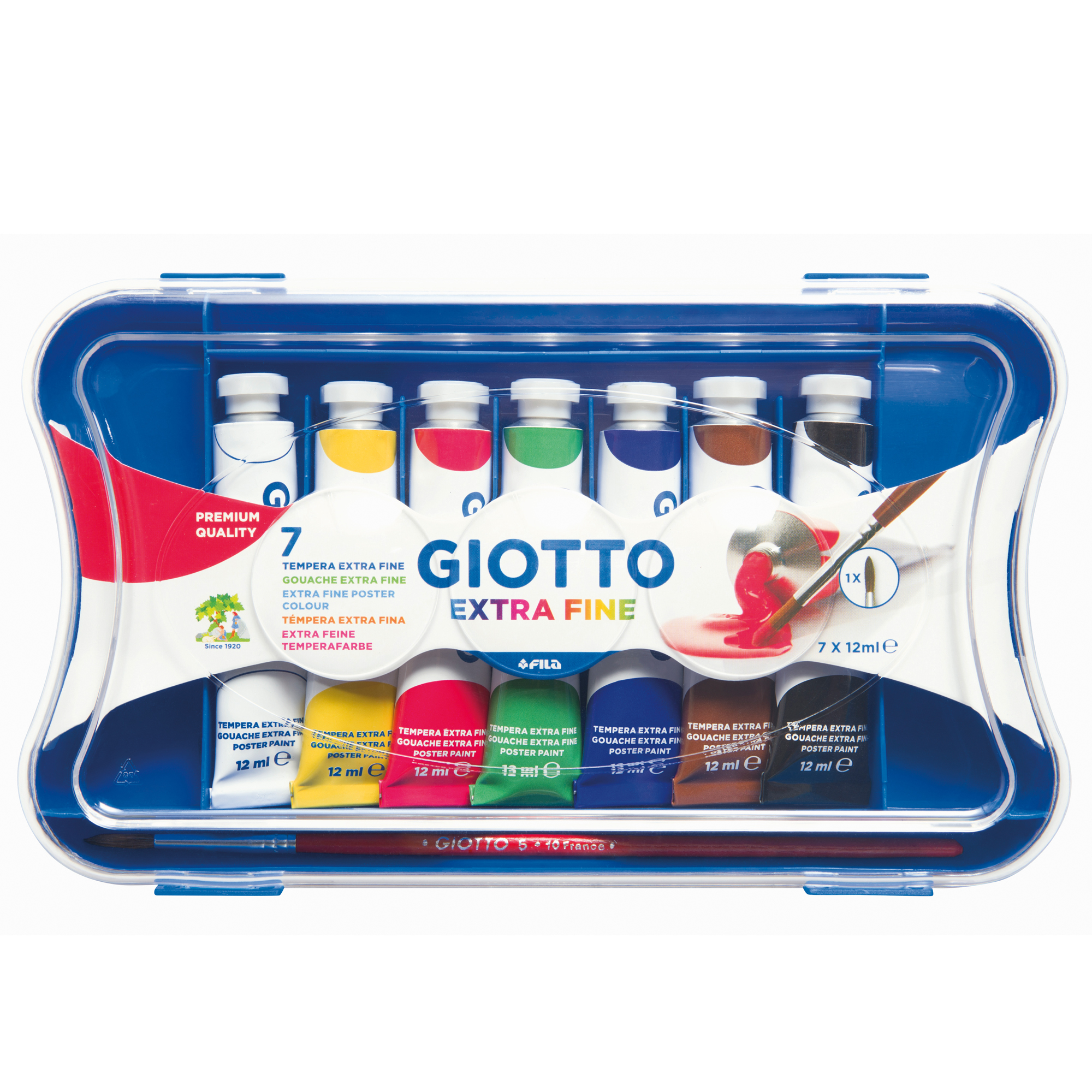 Tubi tempere - 12 ml - colori assortiti …