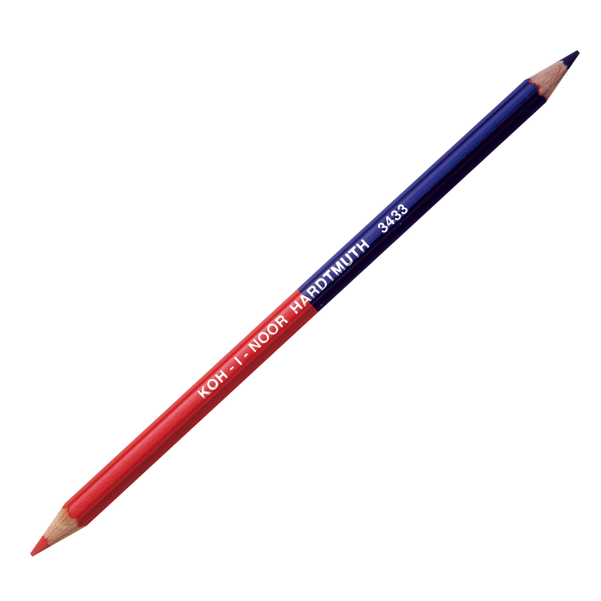 Matita bicolore sottile - rosso/blu - Koh.I.Noor - …