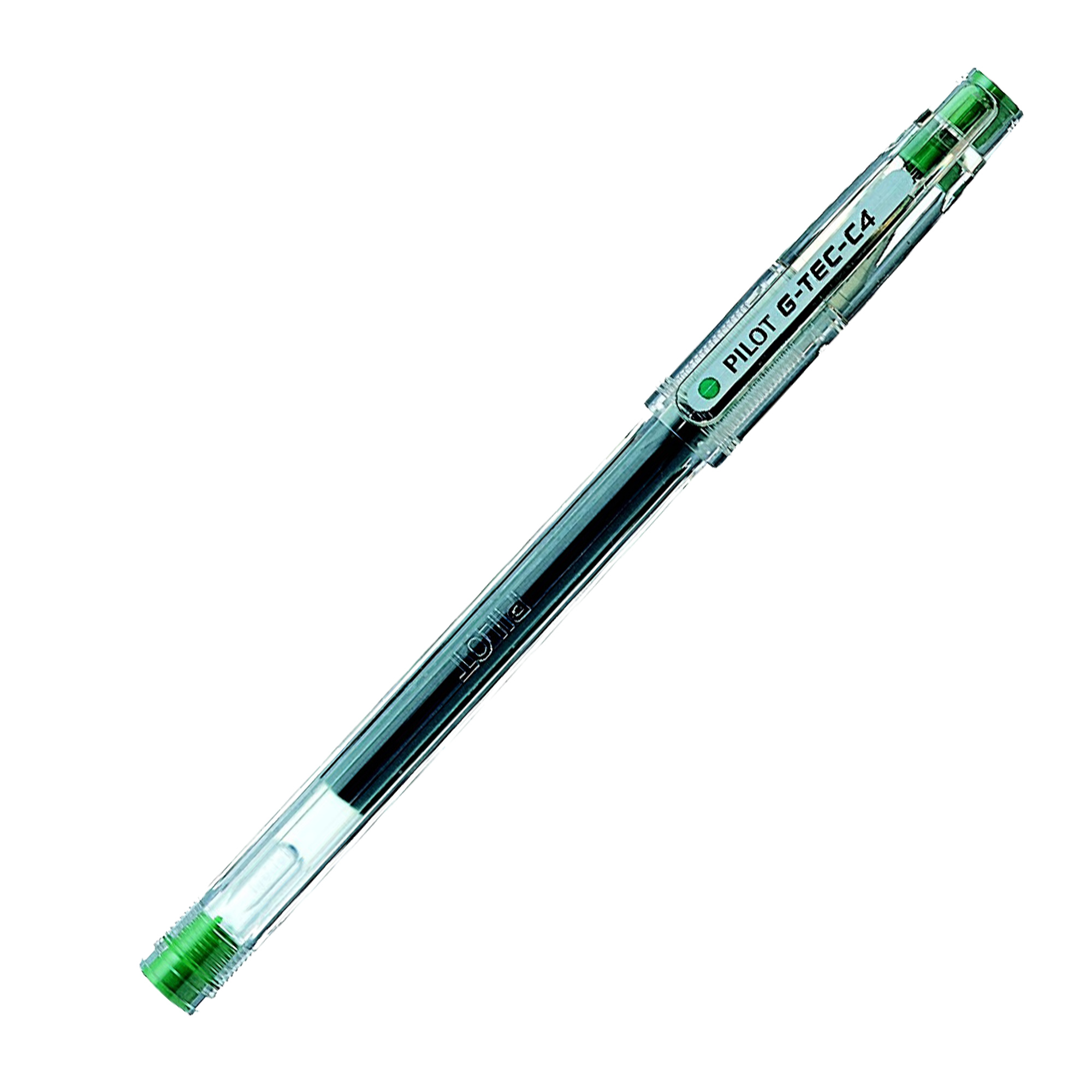 Pilot G-Tec-C4 - Penna a sfera - verde - inchiostro gel ai biopolimeri - 0.4 mm - extra fine