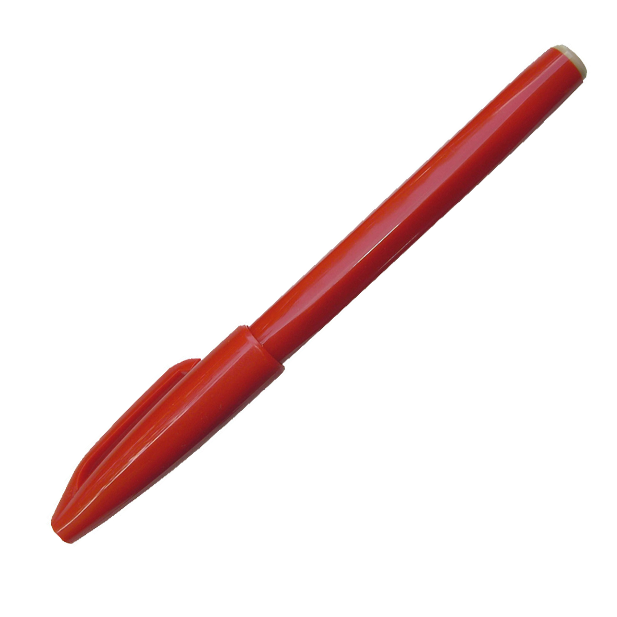 Pentel Sign Pen - Penna punta in fibra - non permanente - rosso - inchiostro base acqua - larga