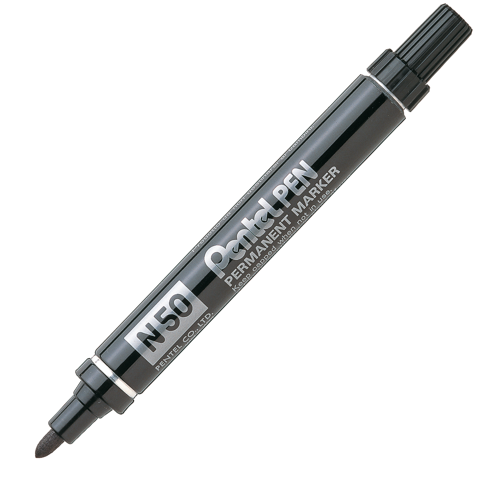 Pentel PEN - Marcatore - permanente - nero - 2.2 mm