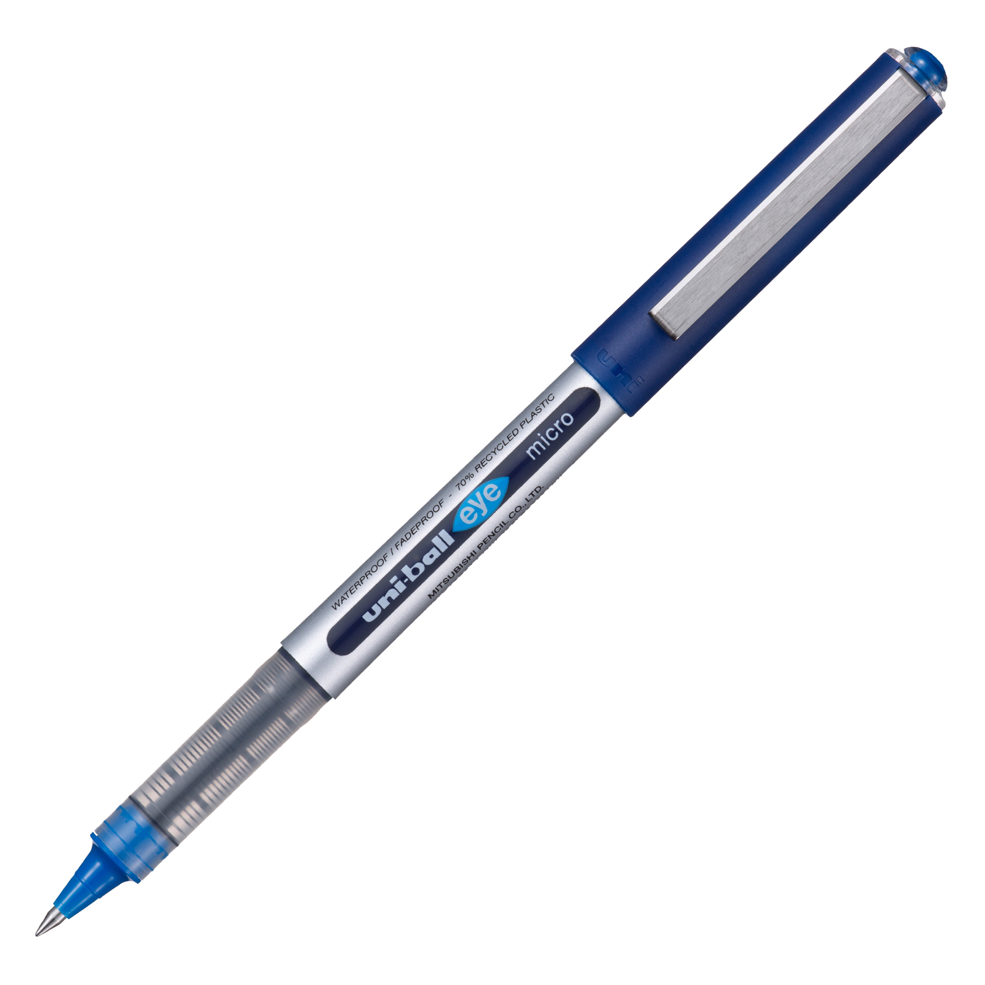 Roller UNI-BALL EYE Micro UB150 - punta 0,5mm - blu - Uni Mitsubishi