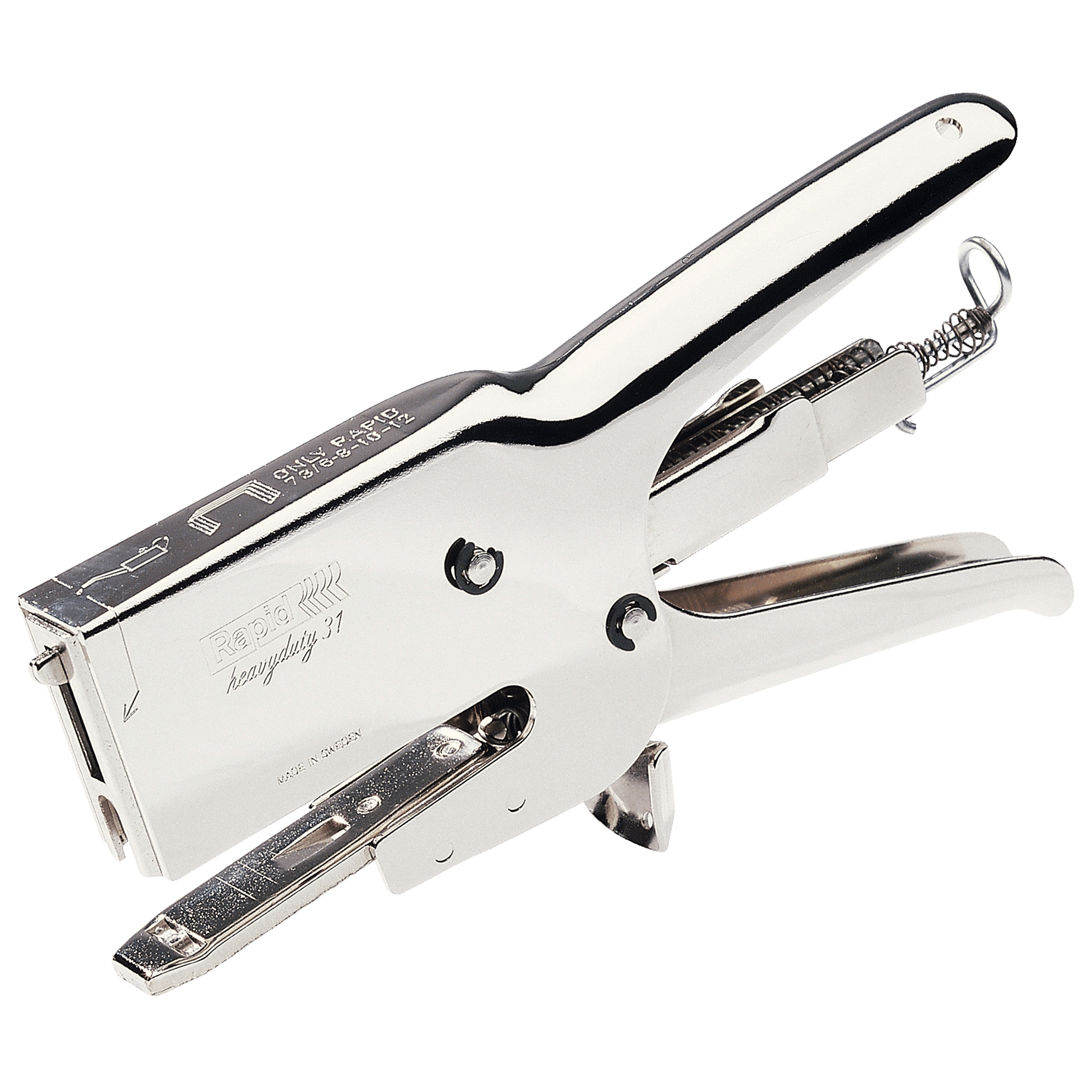 Rapid Classic HD31 - Graffatrice - carico pesante - 70 fogli / 7 mm - 73/6, 73/12, 73/8, 73/10 - nichelio
