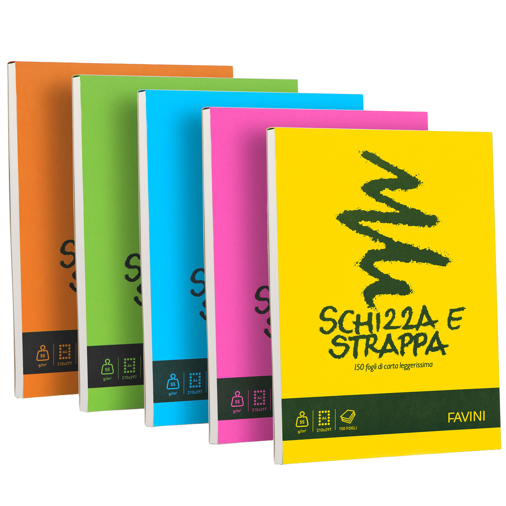 Blocco Schizza & Strappa - A3 - 297 …