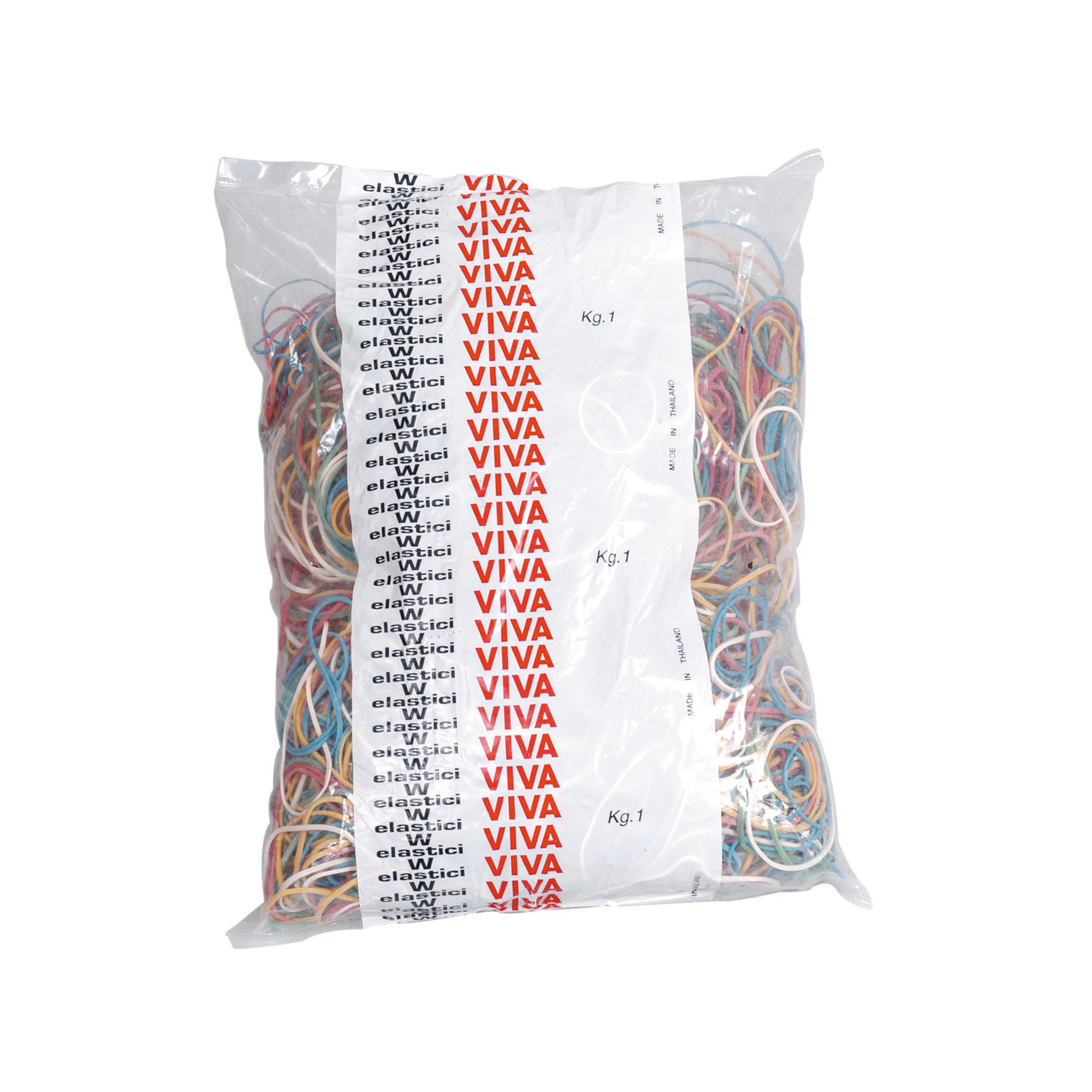 Viva - Elastici - 1 kg - assortiti