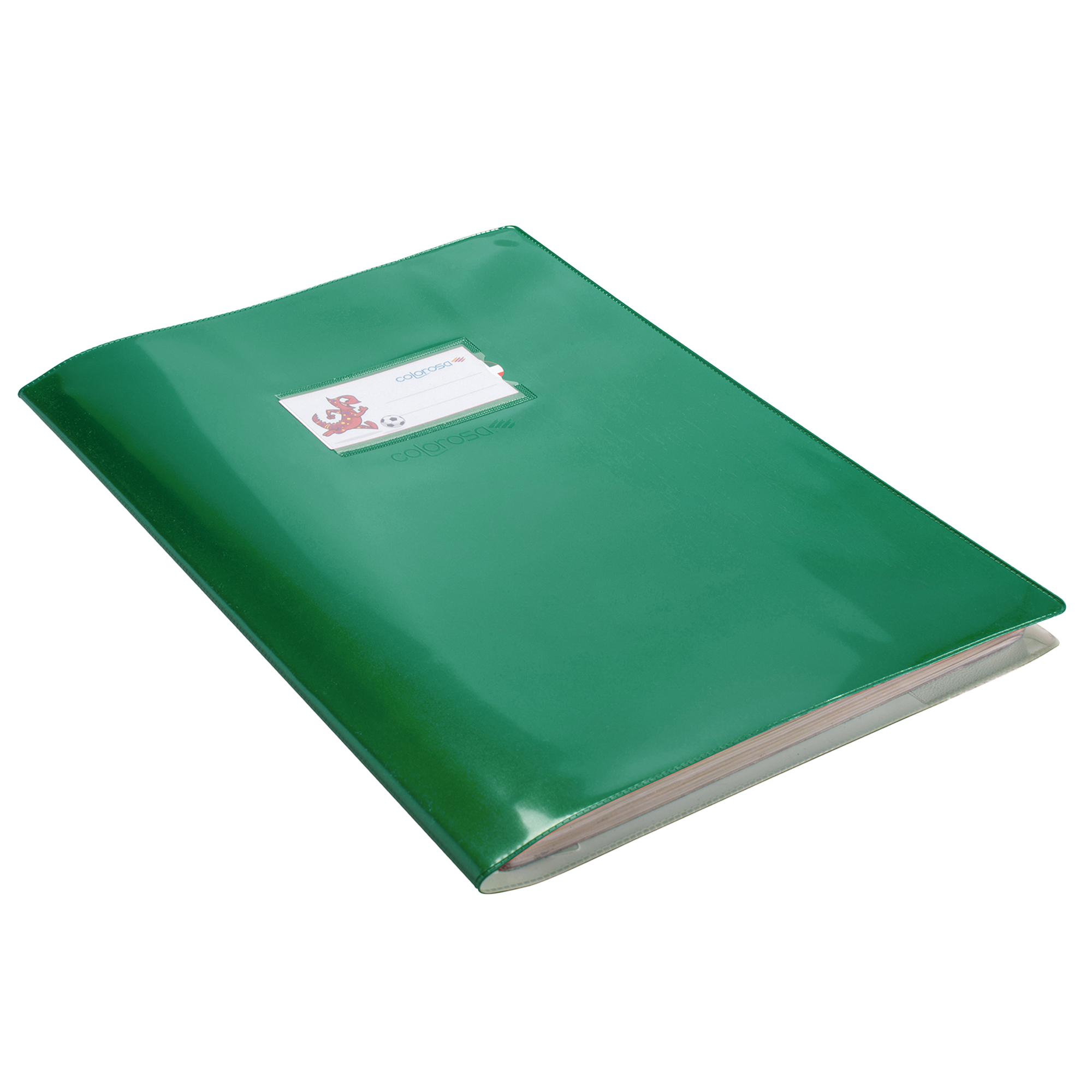 Coprimaxi Gold - 21 x 30 cm - PVC - 300 mic - c/alette - laccato - verde - Colorosa