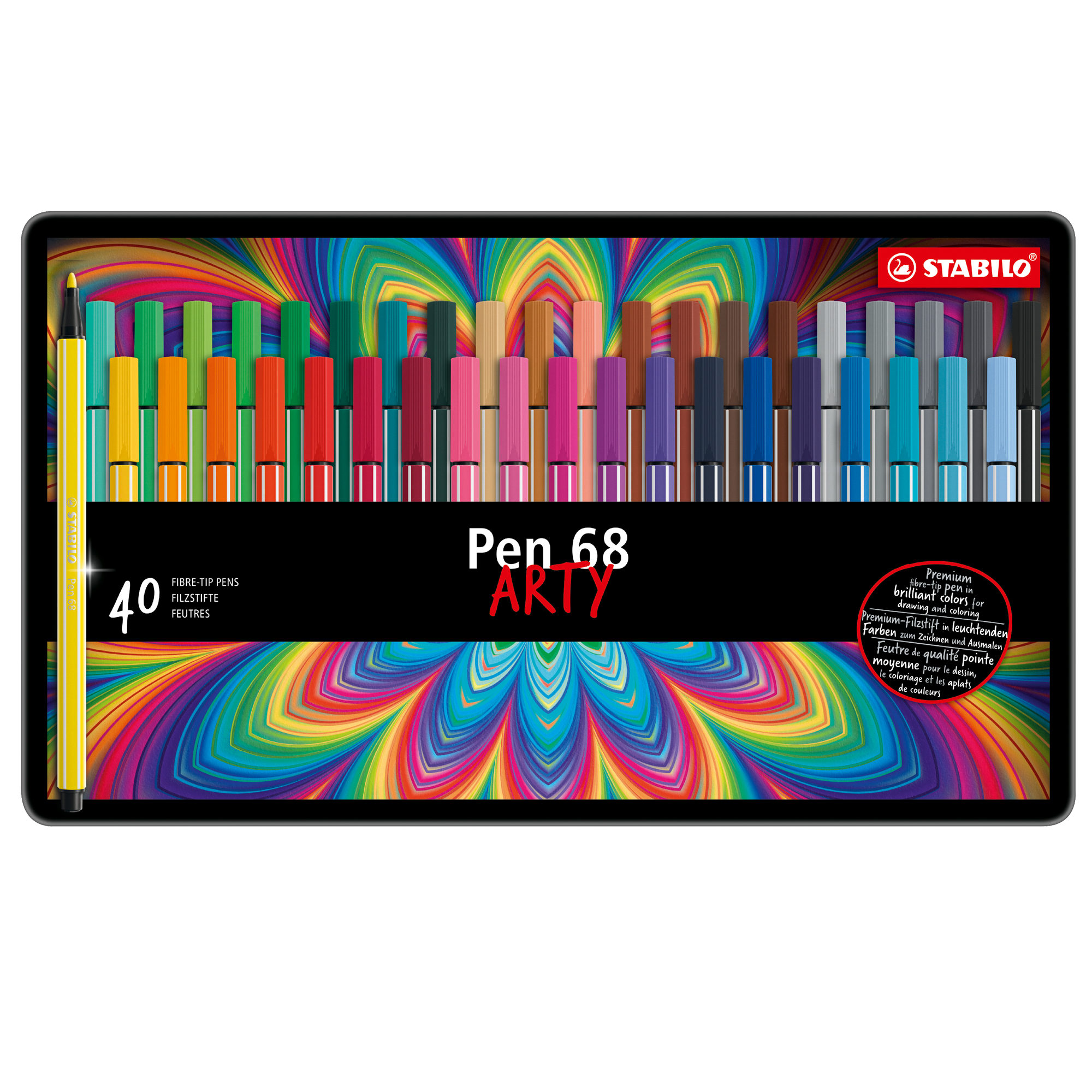 Pennarelli Pen 68 - colori assortii - Stabilo …