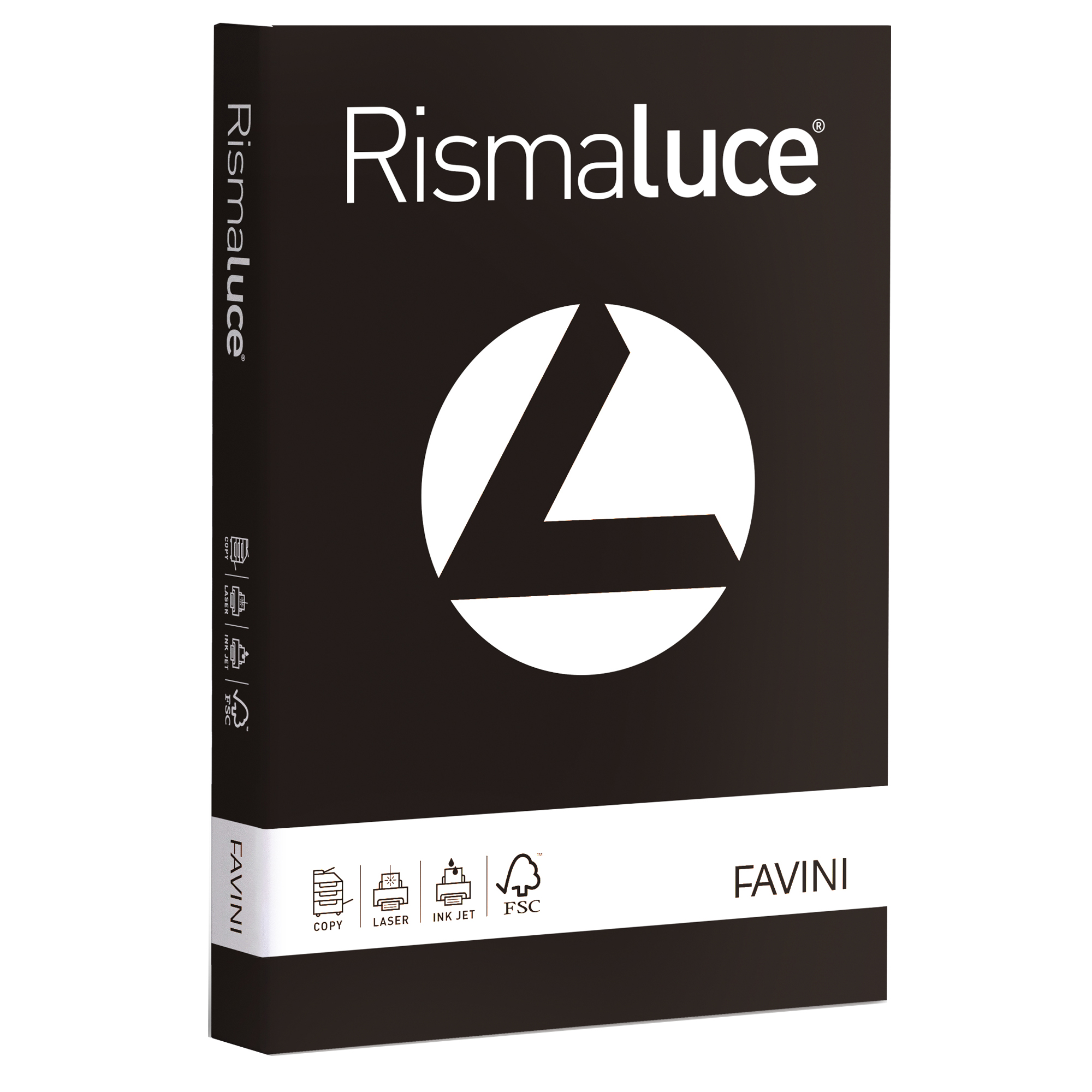 FAVINI HOME-OFFICE PROFESSIONAL RISMALUCE - Nero - A4 (210 x 297 mm) - 200 g/m² - 125 fogli carta comune