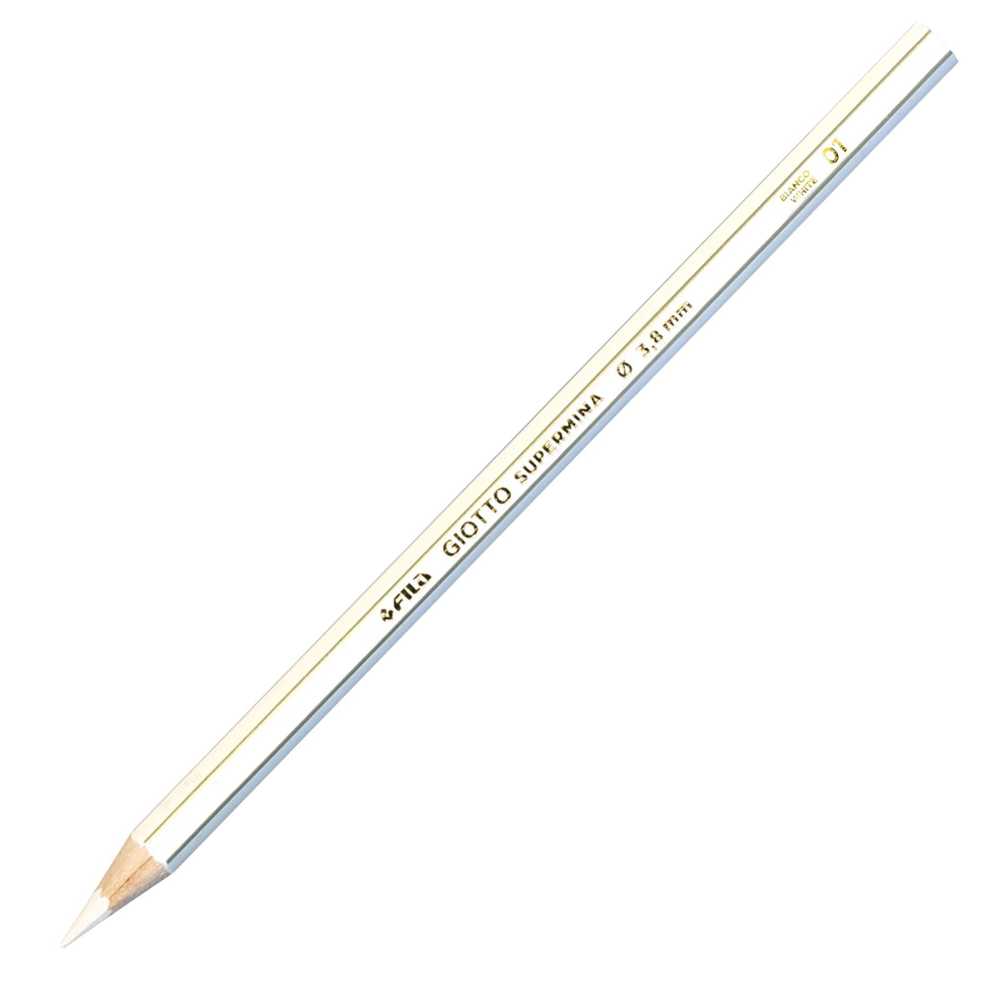 Pastello Supermina - mina 3,8 mm - bianco …