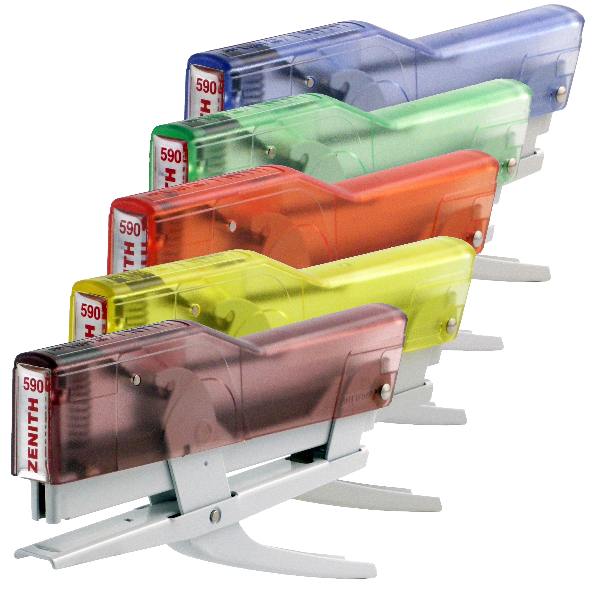 ZENITH 590 FUN - Graffatrice - 30 fogli - 6/4, 6/6 - metallo, plastica ABS - disponibile in colori assortiti