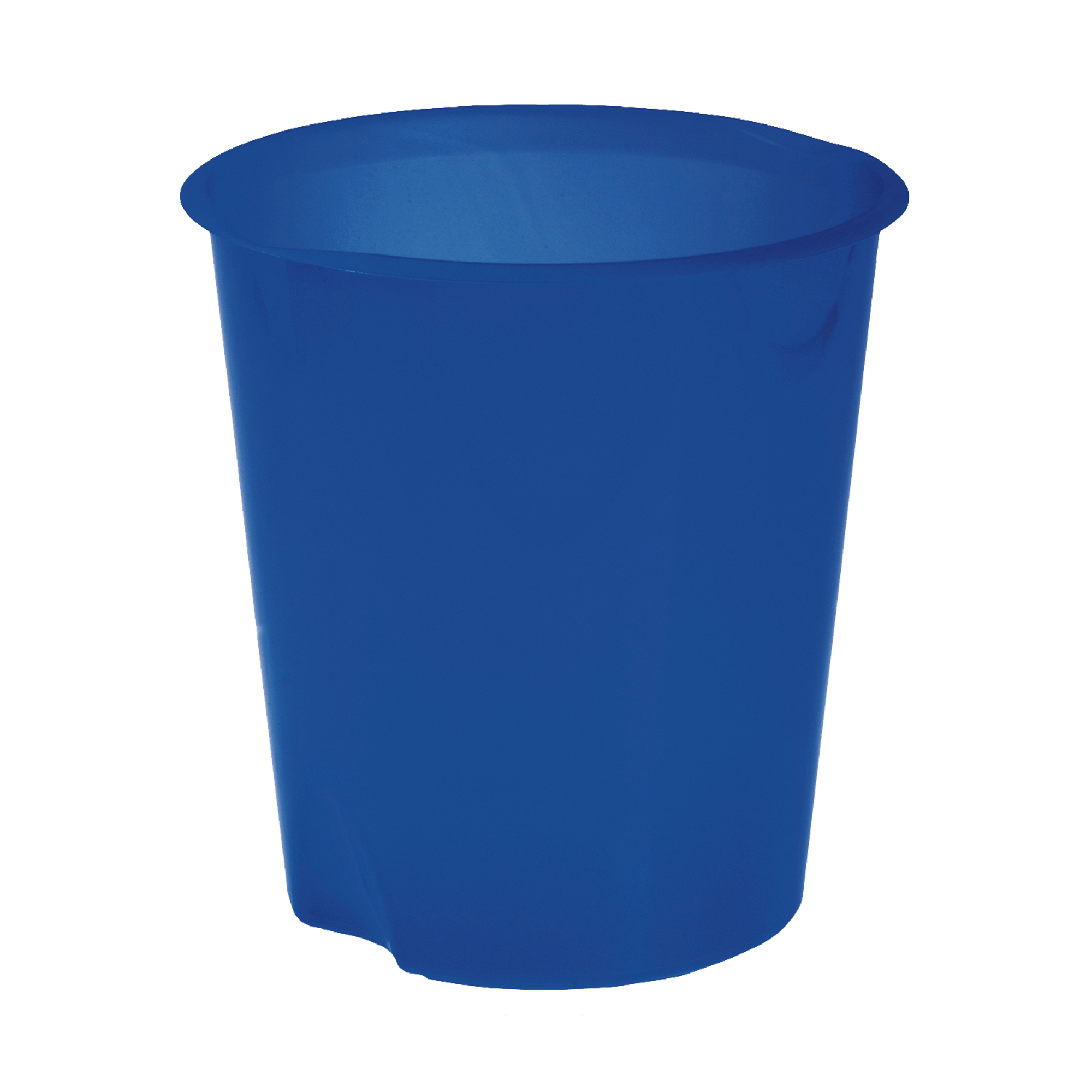 Leonardi - Cestino della spazzatura - ovale - 16.5 L - polipropilene (PP) - blu