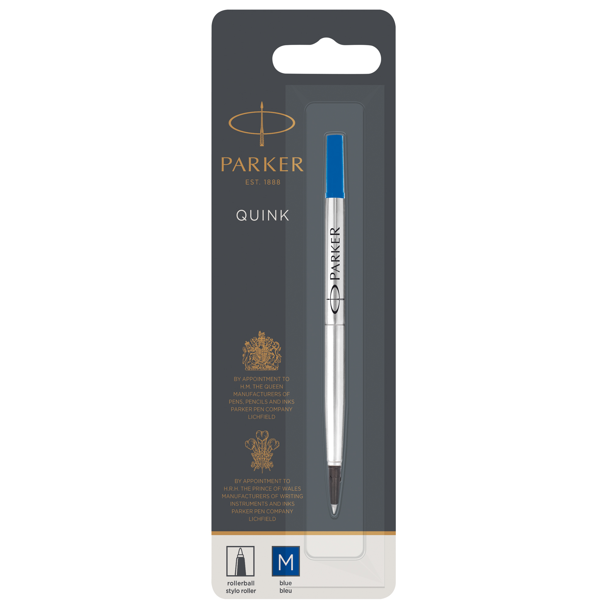 Refill roller Quink standard - punta media - …