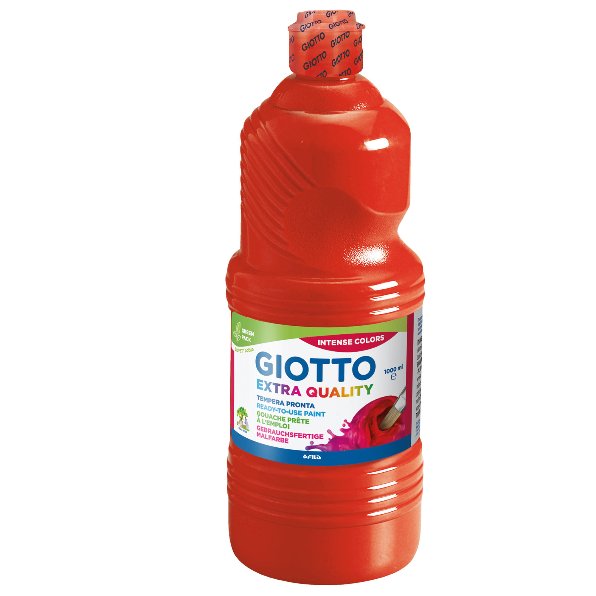 Tempera pronta - 1000ml - rosso vermiglio - …