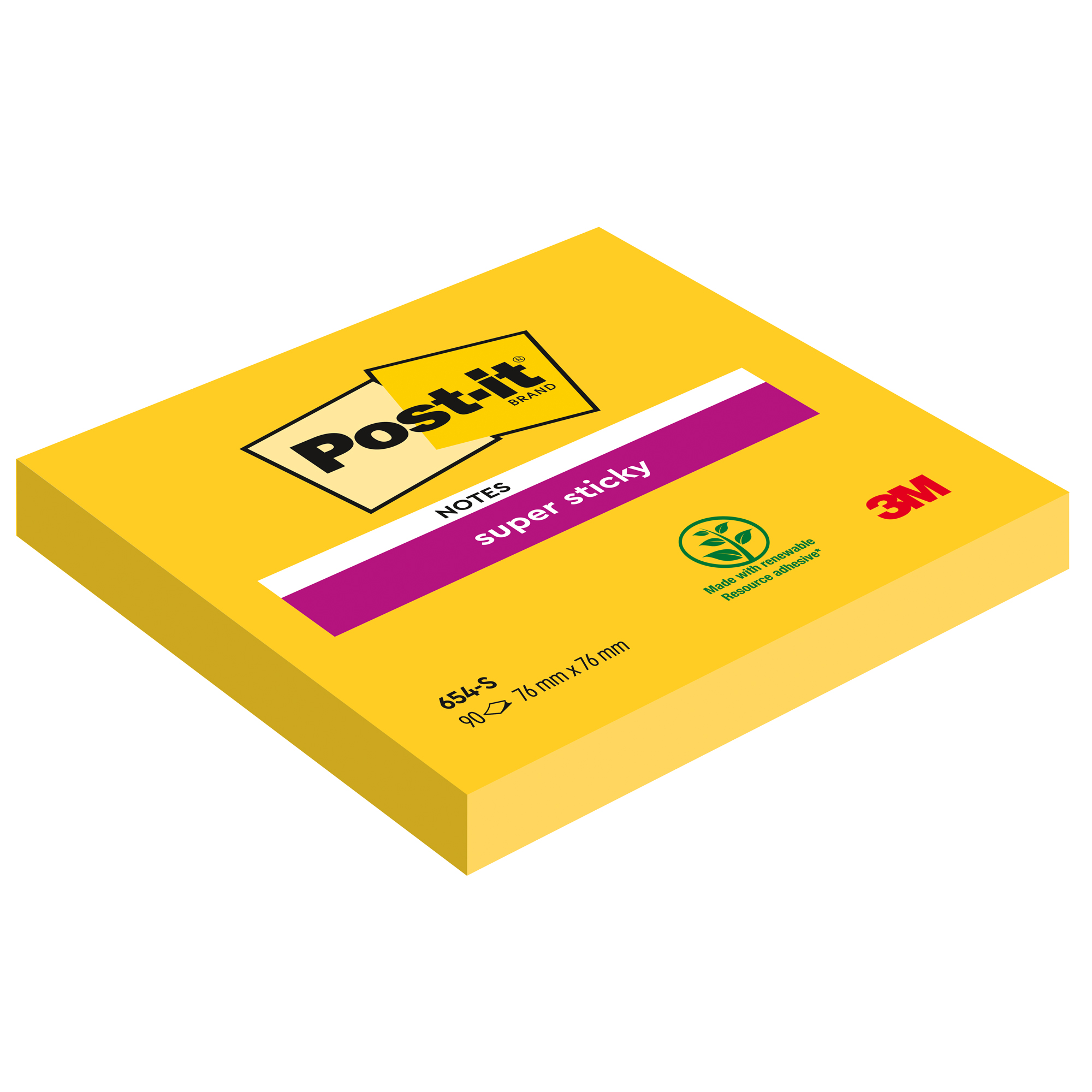 Blocco foglietti Post-it Super Sticky - 654-S - …
