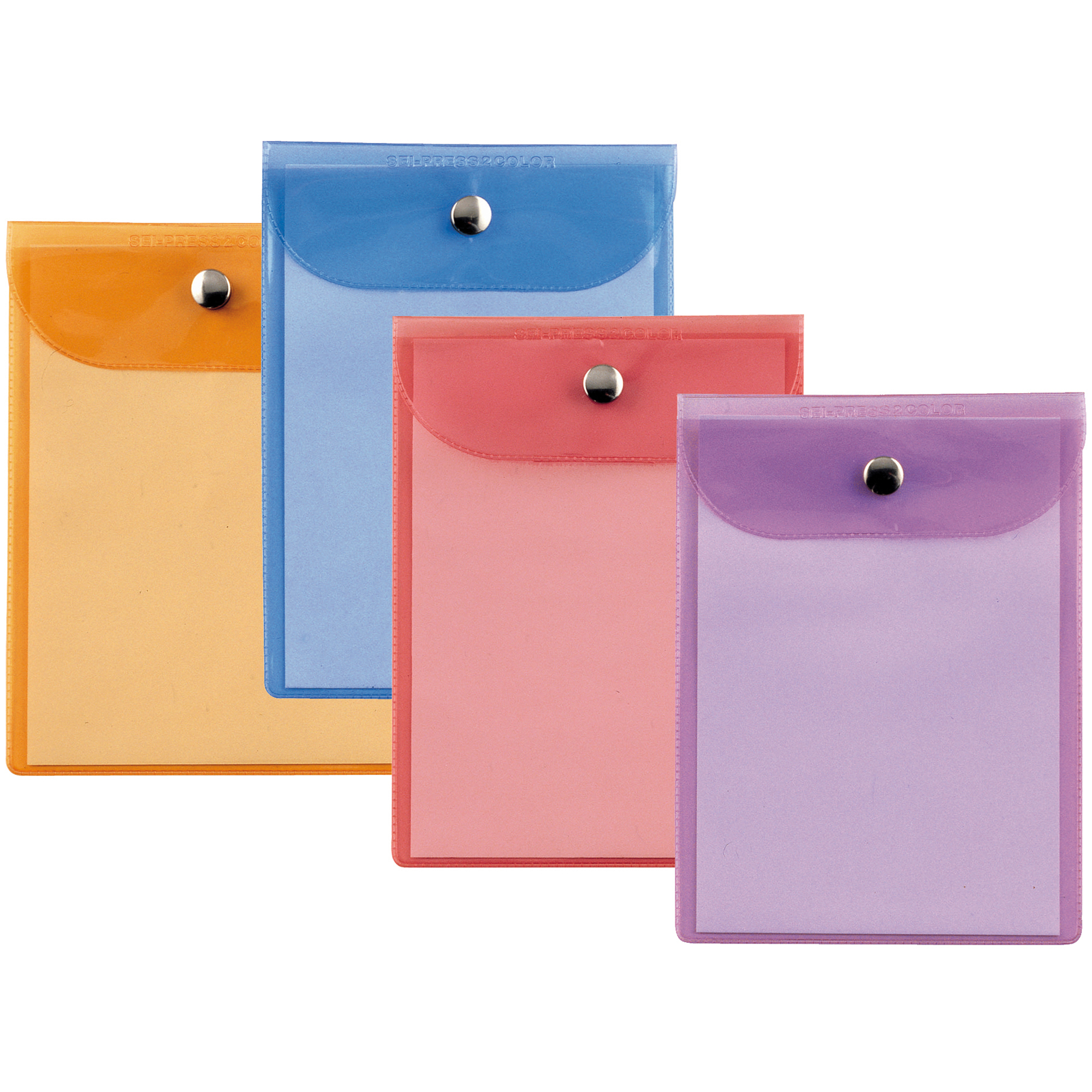 Busta con bottone Press 5 Color - PVC …