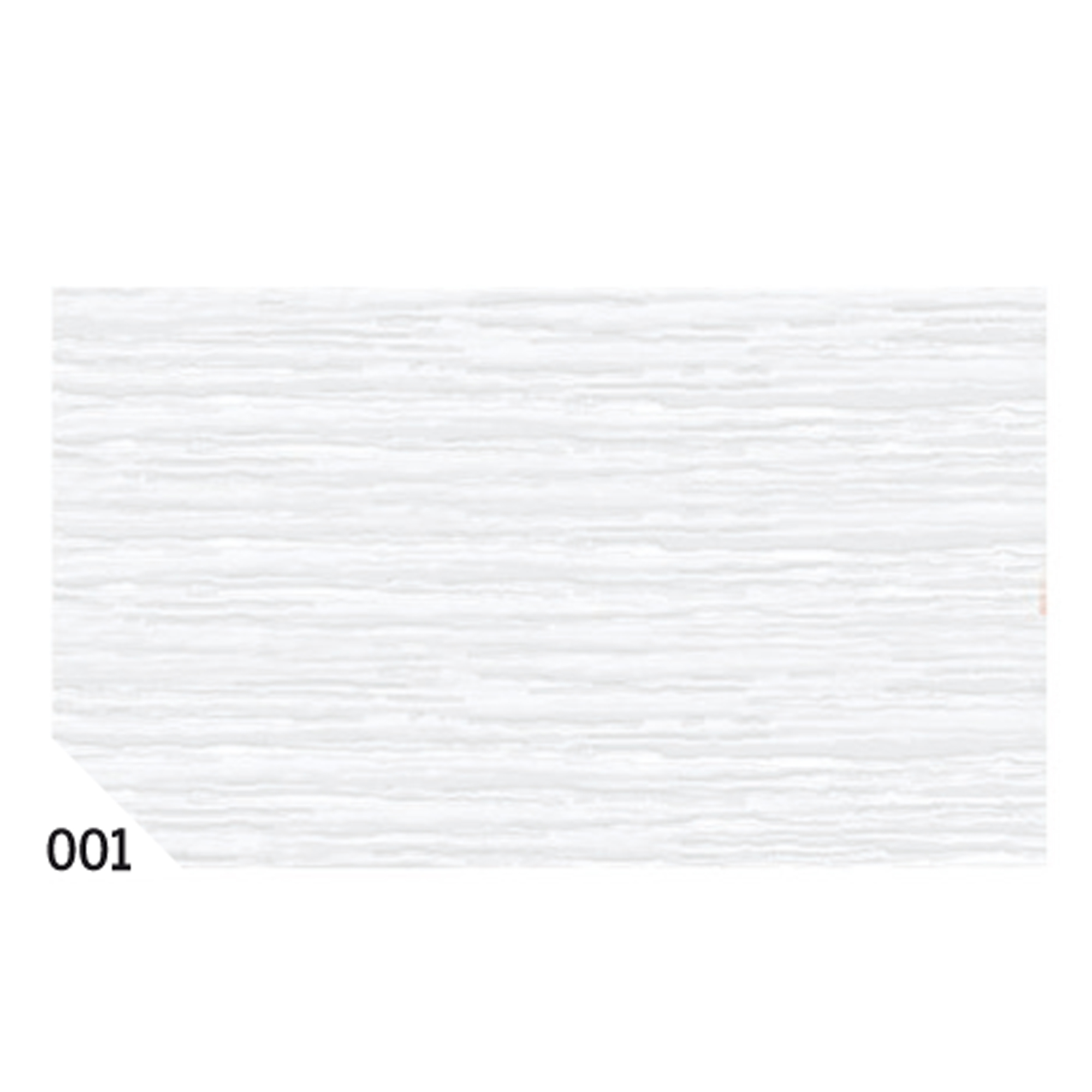 Carta crespa - 50 x 250 cm - 48 gr - bianco 001 - Rex Sadoch - conf. 10 rotoli