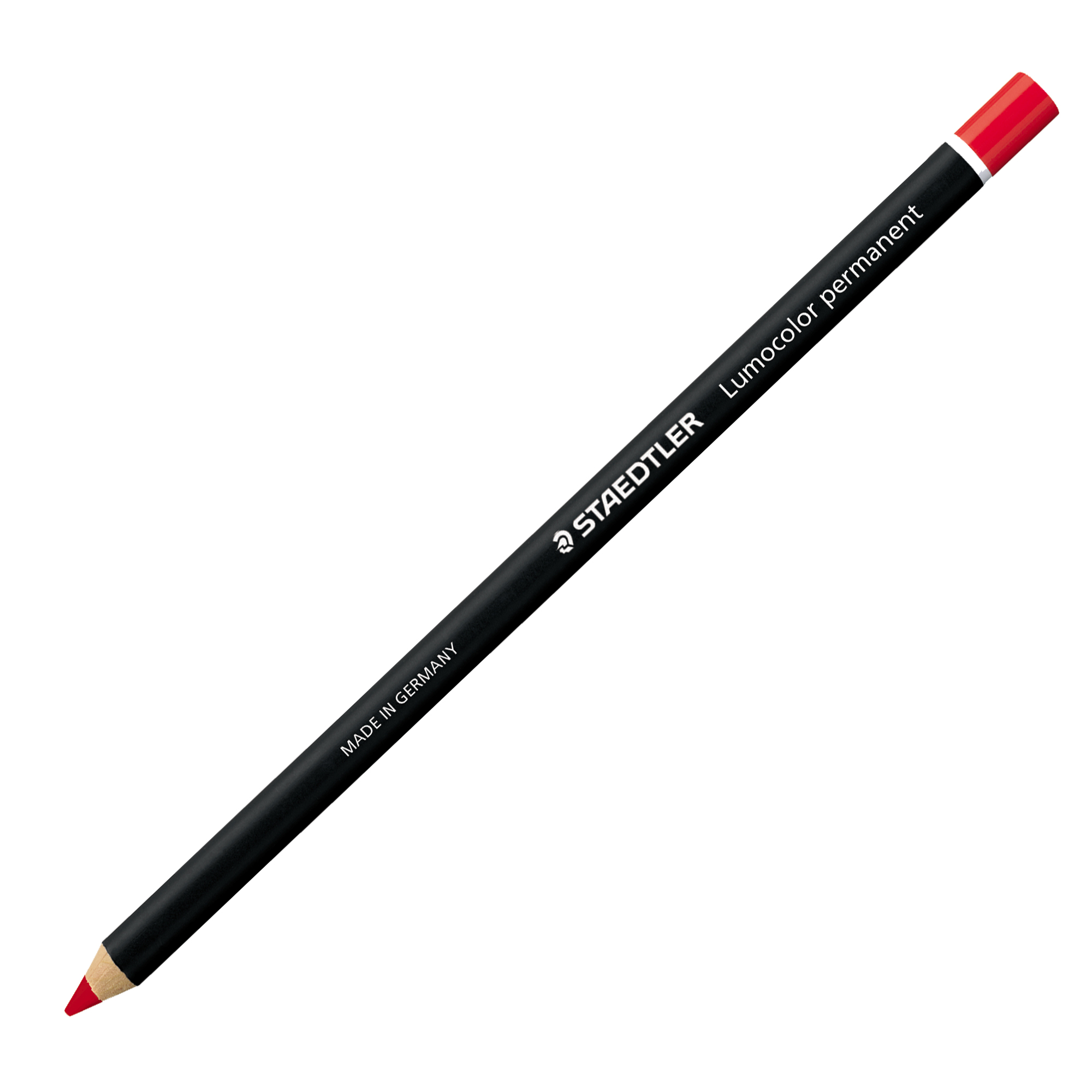 STAEDTLER Lumocolor glasochrom - Pastello colorato - permanente - rosso
