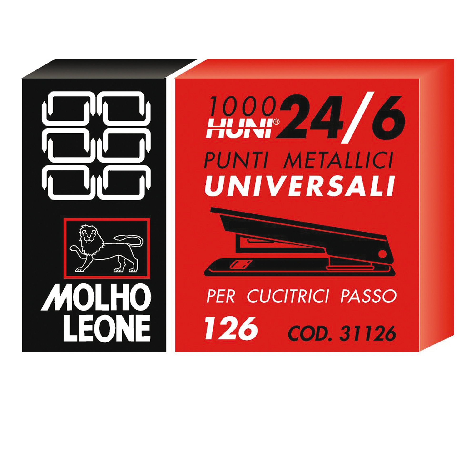 Punti 126 - 24/6 - metallo - Molho …