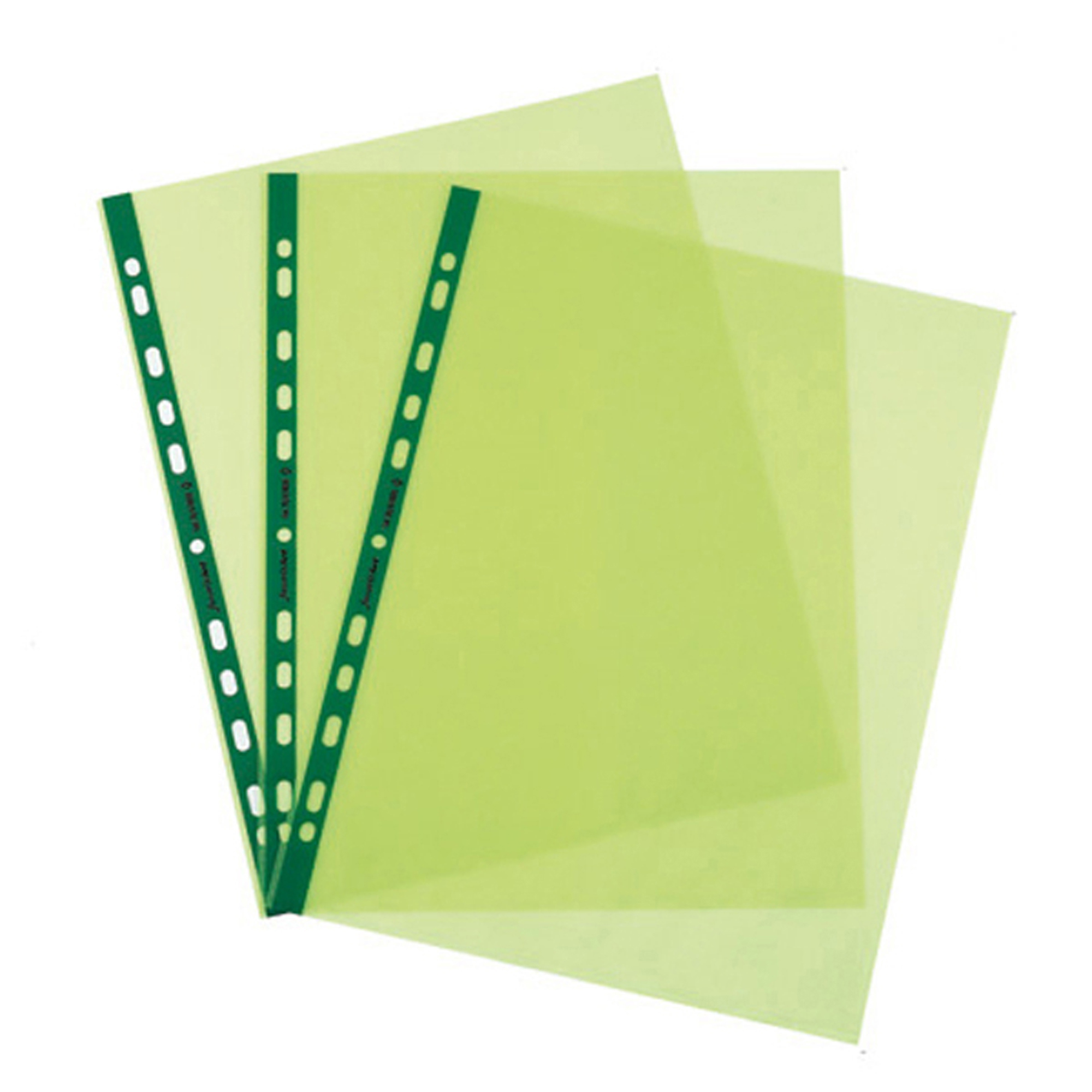 Favorit Naturene - Busta trasparente - per 220 x 300 mm - verde (pacchetto di 25)