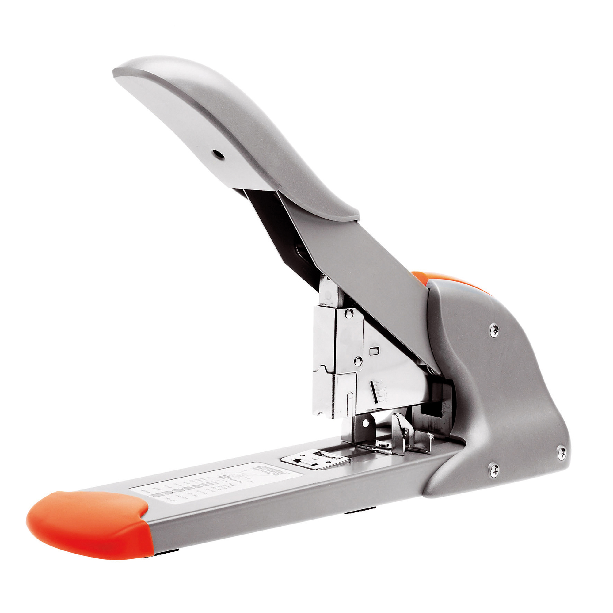 Rapid Fashion HD210 - Cucitrice - carico pesante - 210 fogli - 9/8-24, 23/8-24 - metallo, plastica ABS - argento, arancione