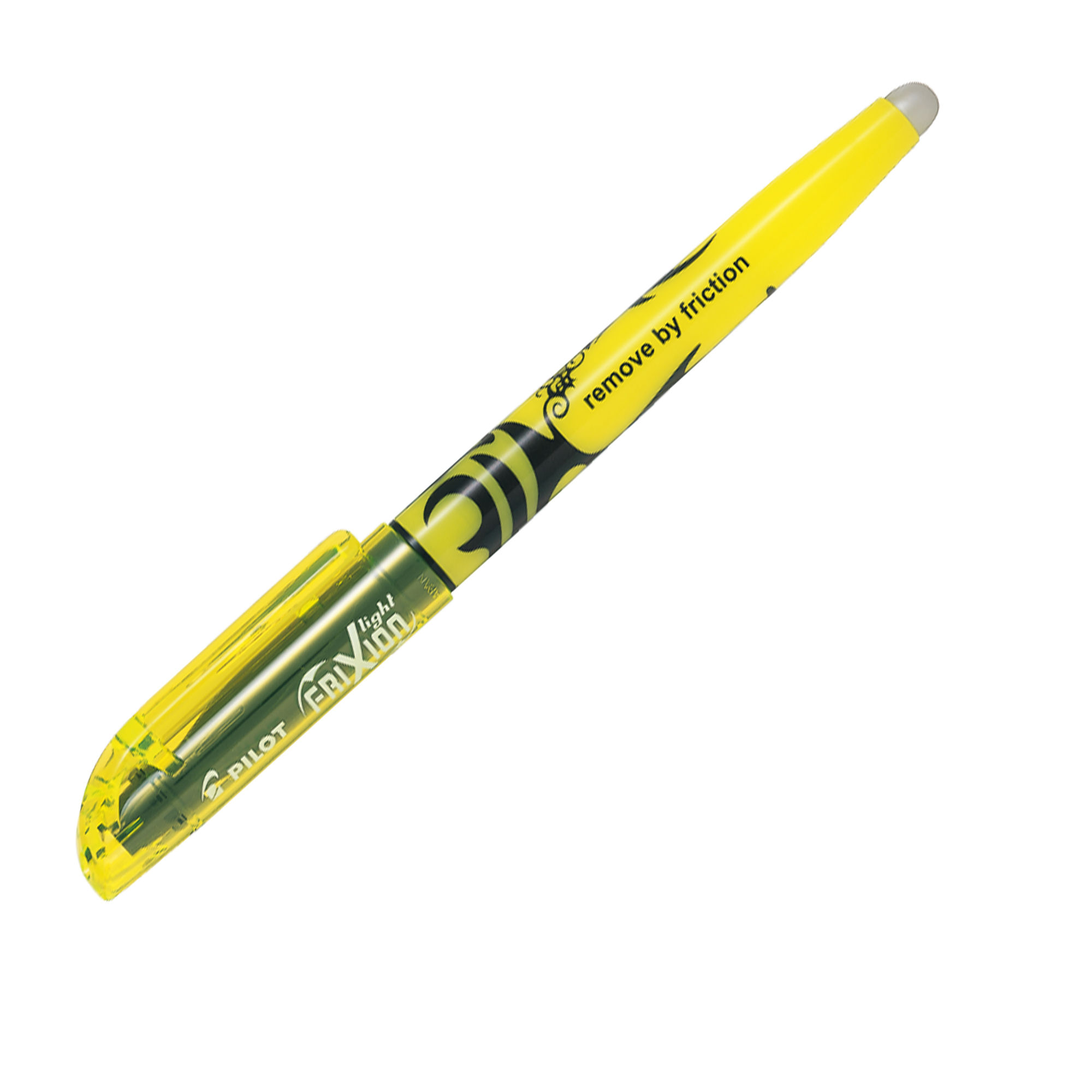 Pilot FriXion Light - Evidenziatore - non permanente - giallo - inchiostro sensibile al calore - 3.8 mm - con gomma