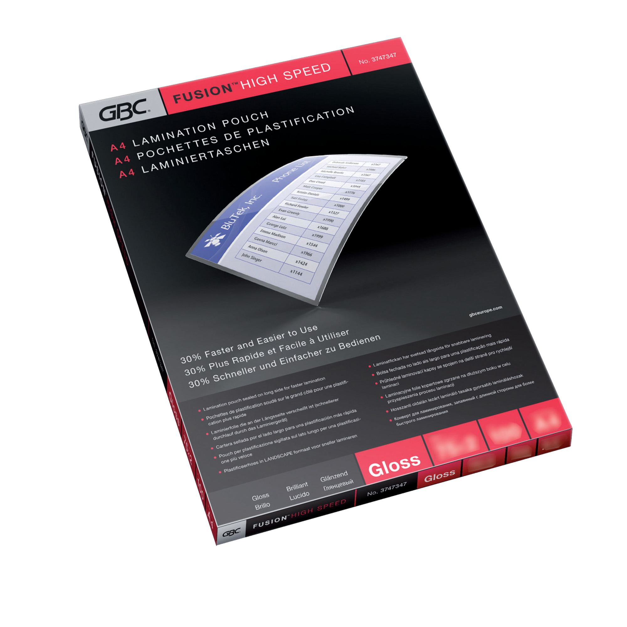 Pouches - A4 - 216x303 mm - 2x125 …