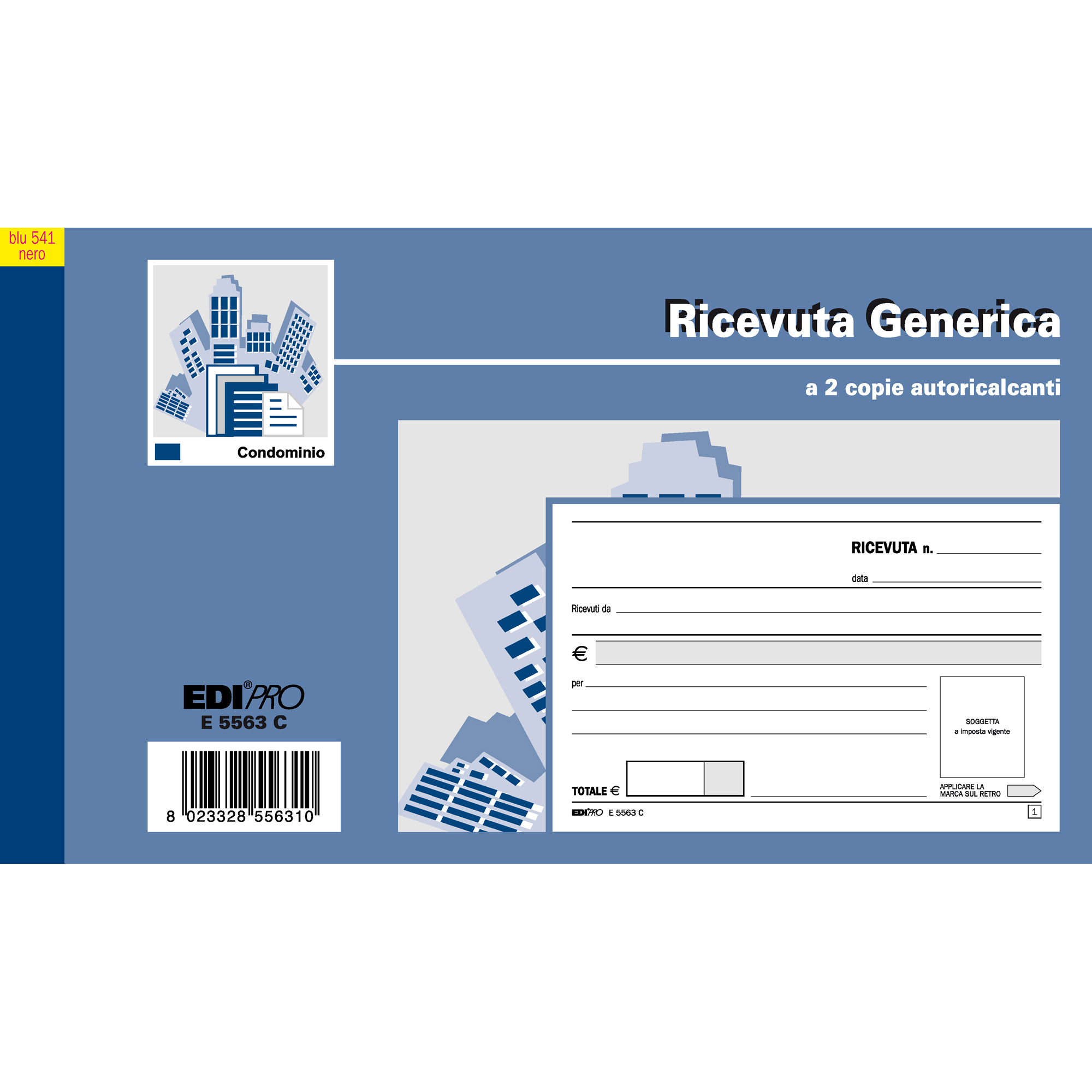 Staples - Modulo per ricetta generica - 50 fogli - 99 x 170 mm - duplicato - senza carbonio