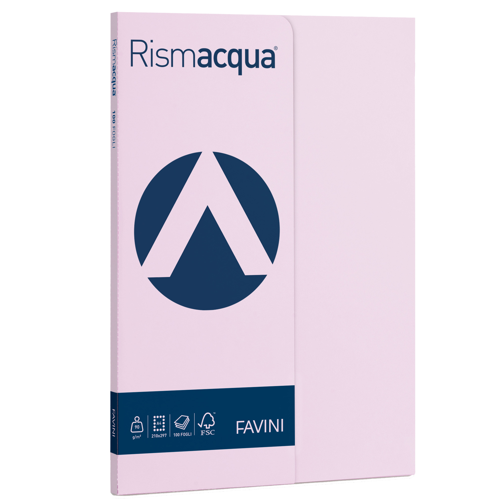FAVINI Rismacqua Small - Cellulosa - lilla - A4 (210 x 297 mm) - 90 g/m² - 100 fogli carta colorata