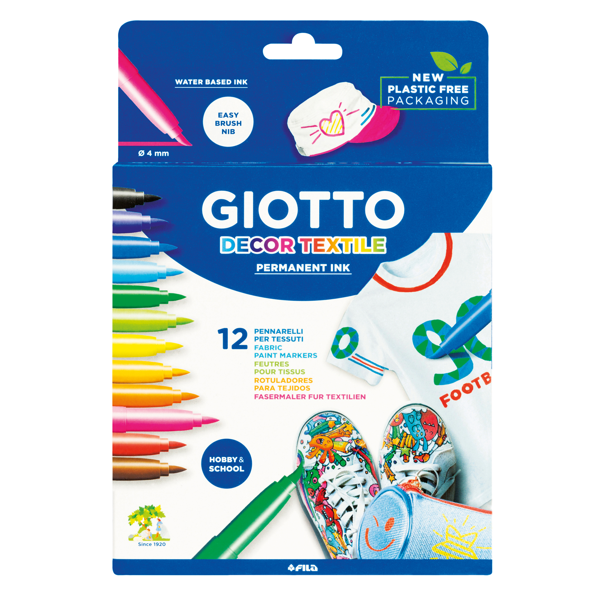 Pennarelli Decor Textile - per tessuto - Giotto …