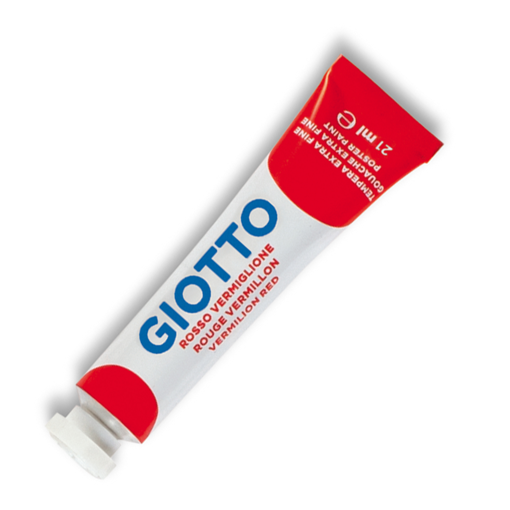 Tempera Tubo 7 - 21ml - rosso vermiglione …