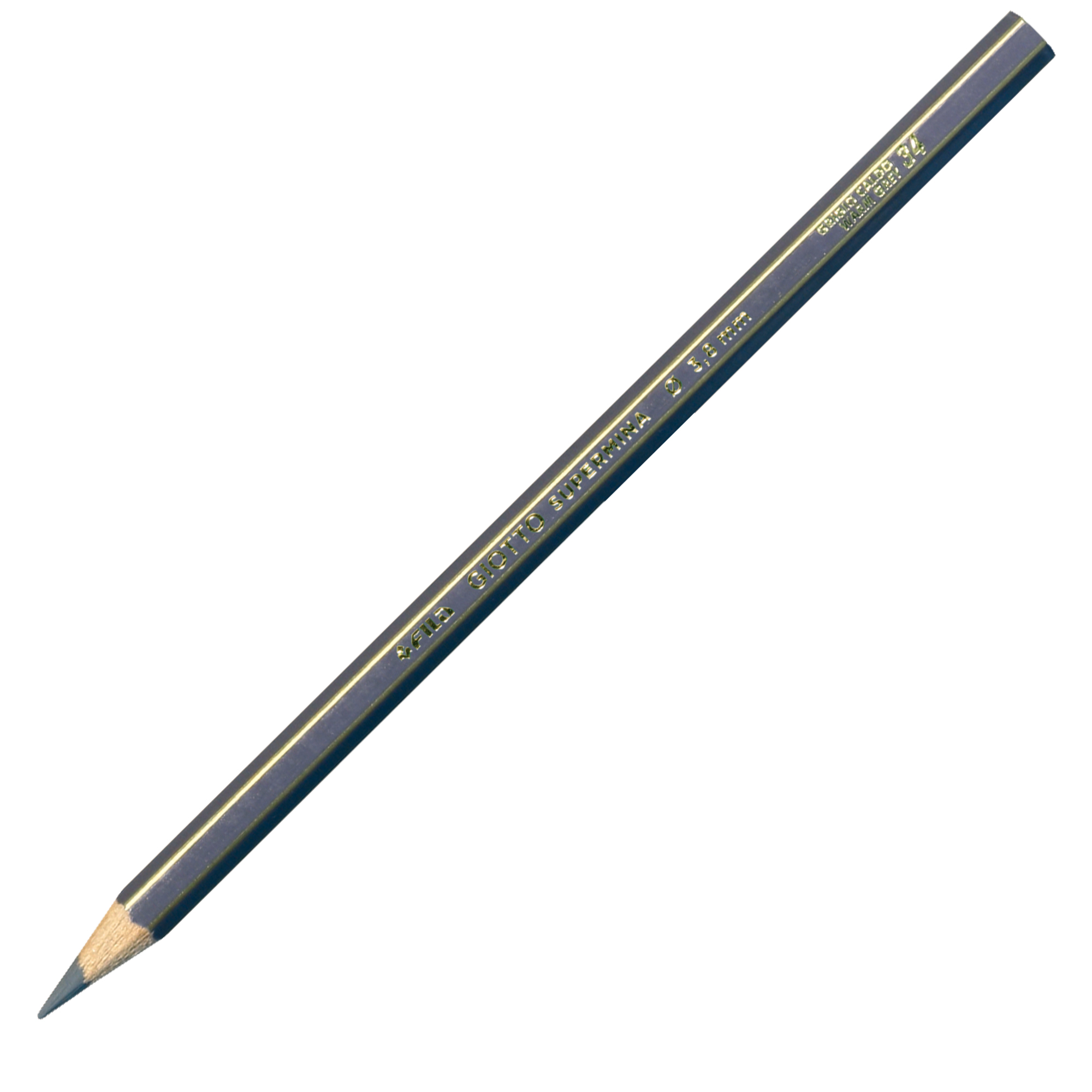 Pastello Supermina - mina 3,8 mm - grigio …