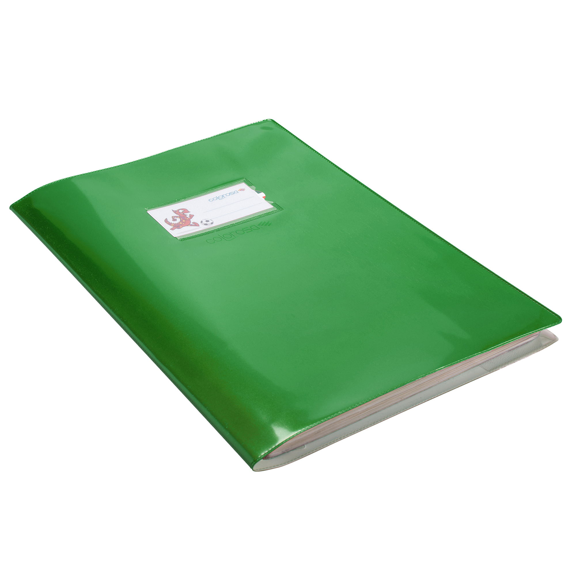 Coprimaxi Gold - 21 x 30 cm - PVC - 300 mic - c/alette - laccato - verde chiaro - Colorosa