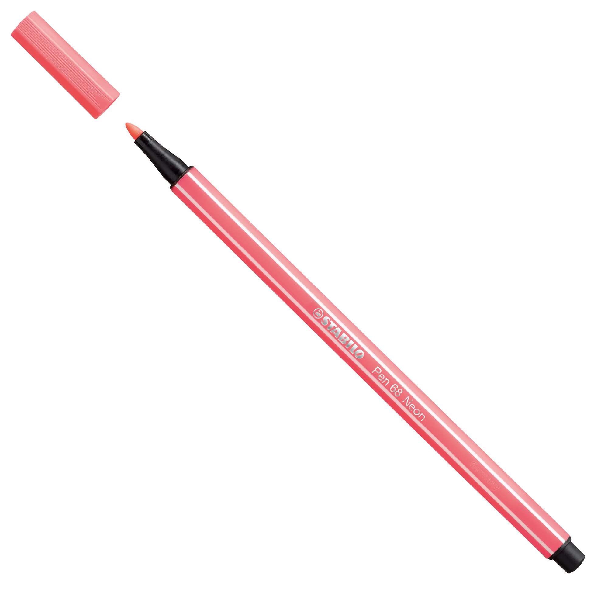 Pennarello Pen 68 - rosso neon 040 - …