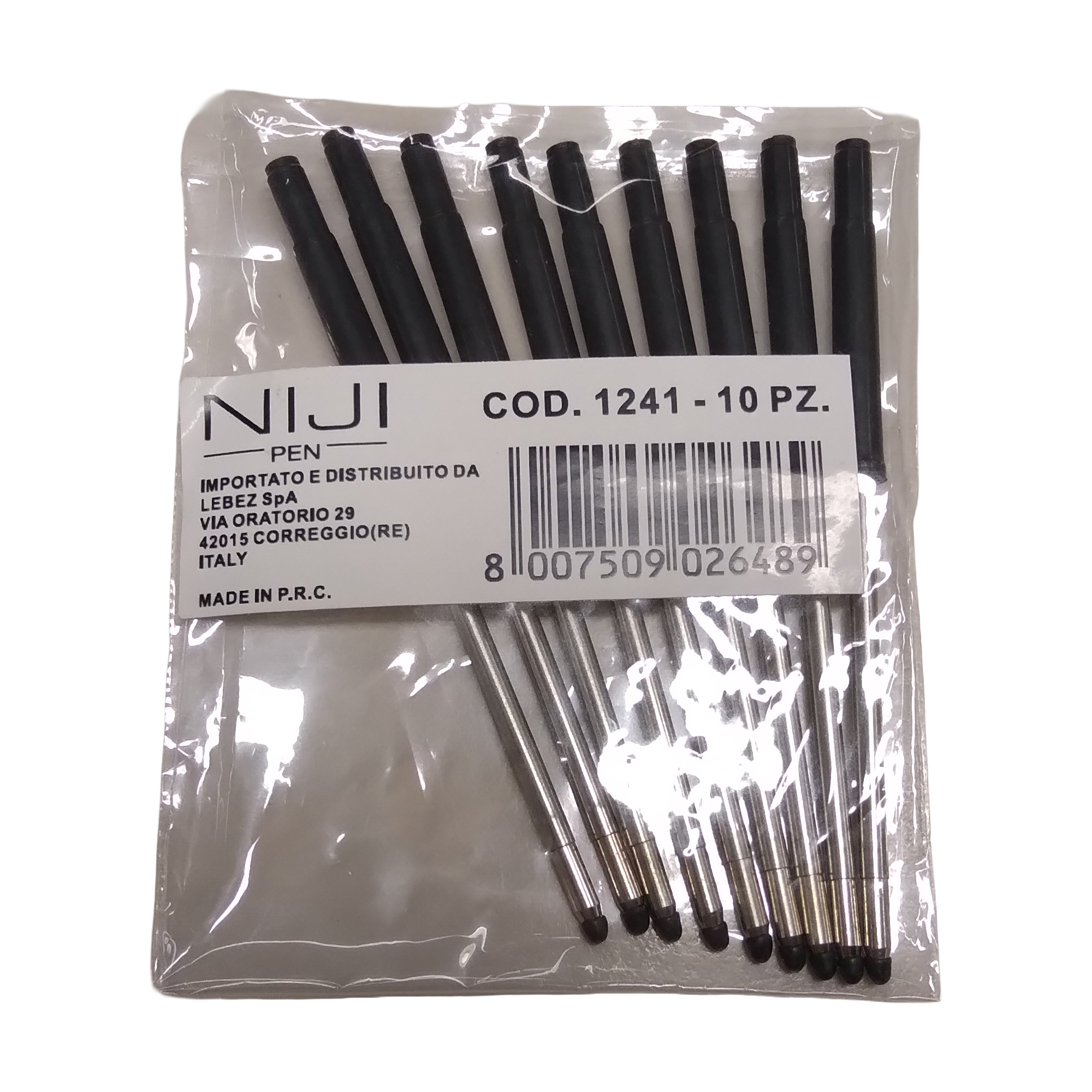 Refill per mini penna a sfera - nero …