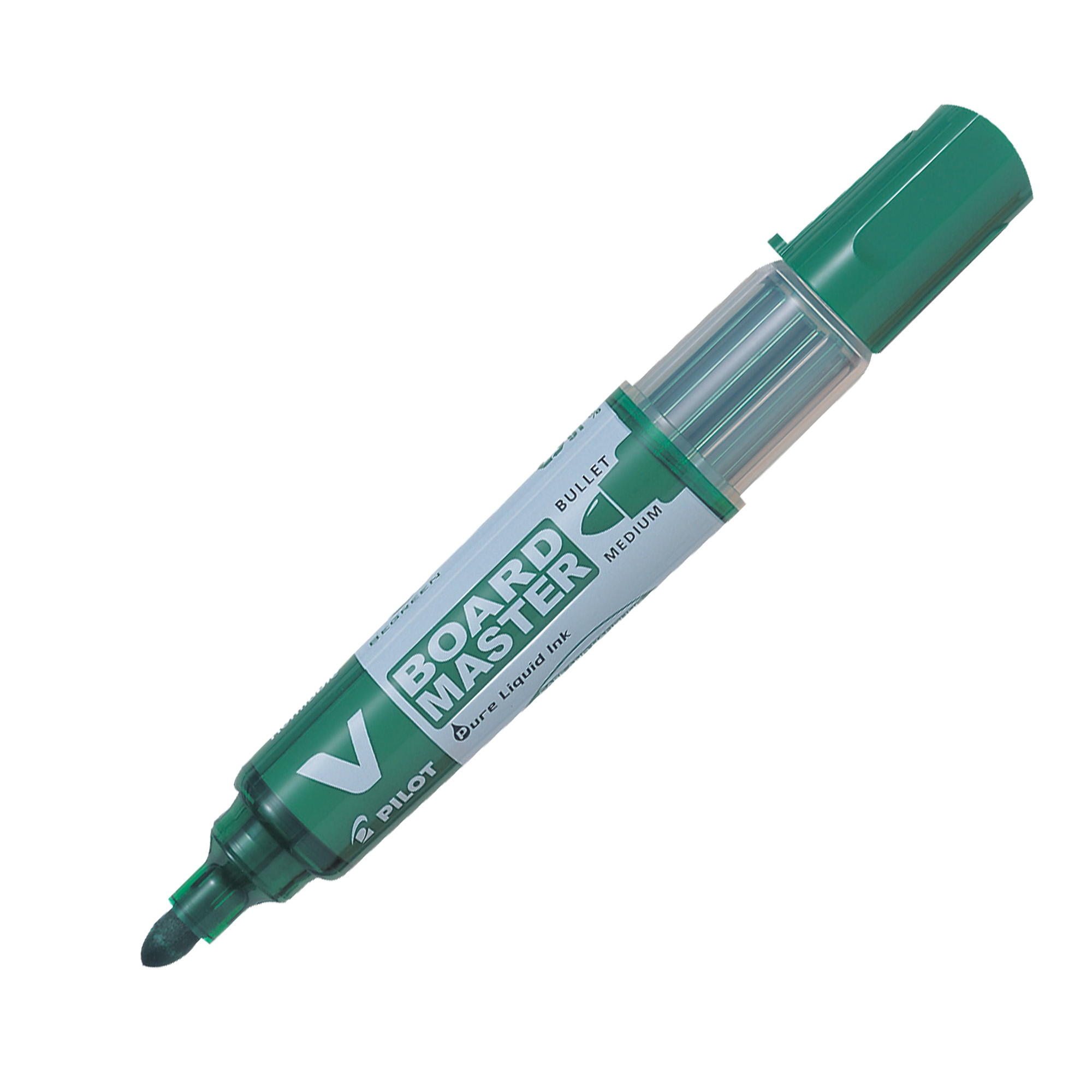 Pilot V Board Master Begreen - Marcatore - per lavagna bianca - verde - 2.3 mm - medio (pacchetto di 10)