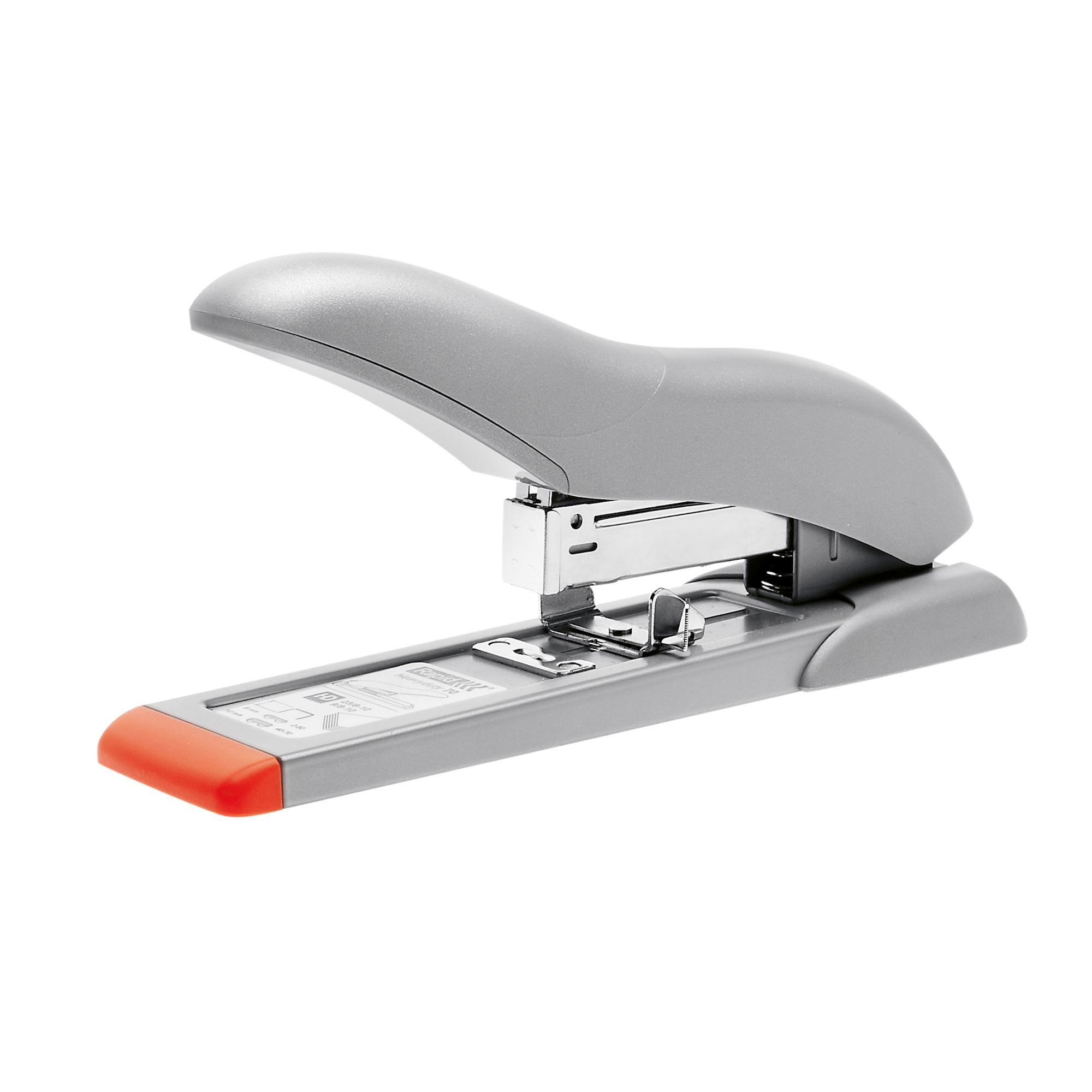 Rapid Fashion HD70 - Cucitrice - carico pesante - 70 fogli / 7 mm - 9/8-9/10, 23/8-23/10 - metallo, plastica ABS - argento, arancione