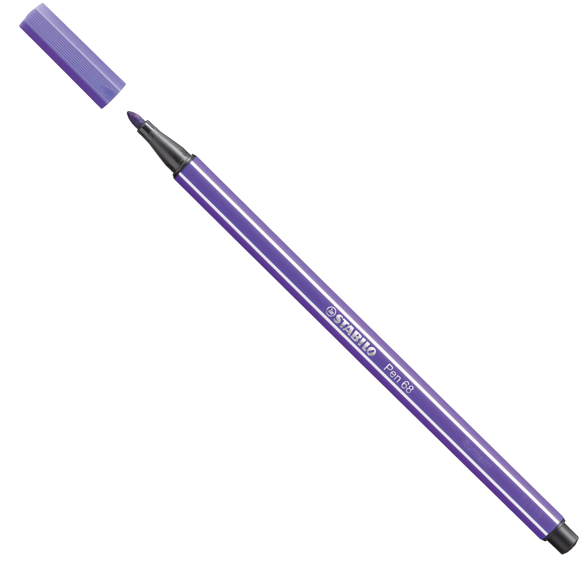 STABILO Pen 68 - Penna punta in fibra - viola - inchiostro base acqua - 1 mm - medio