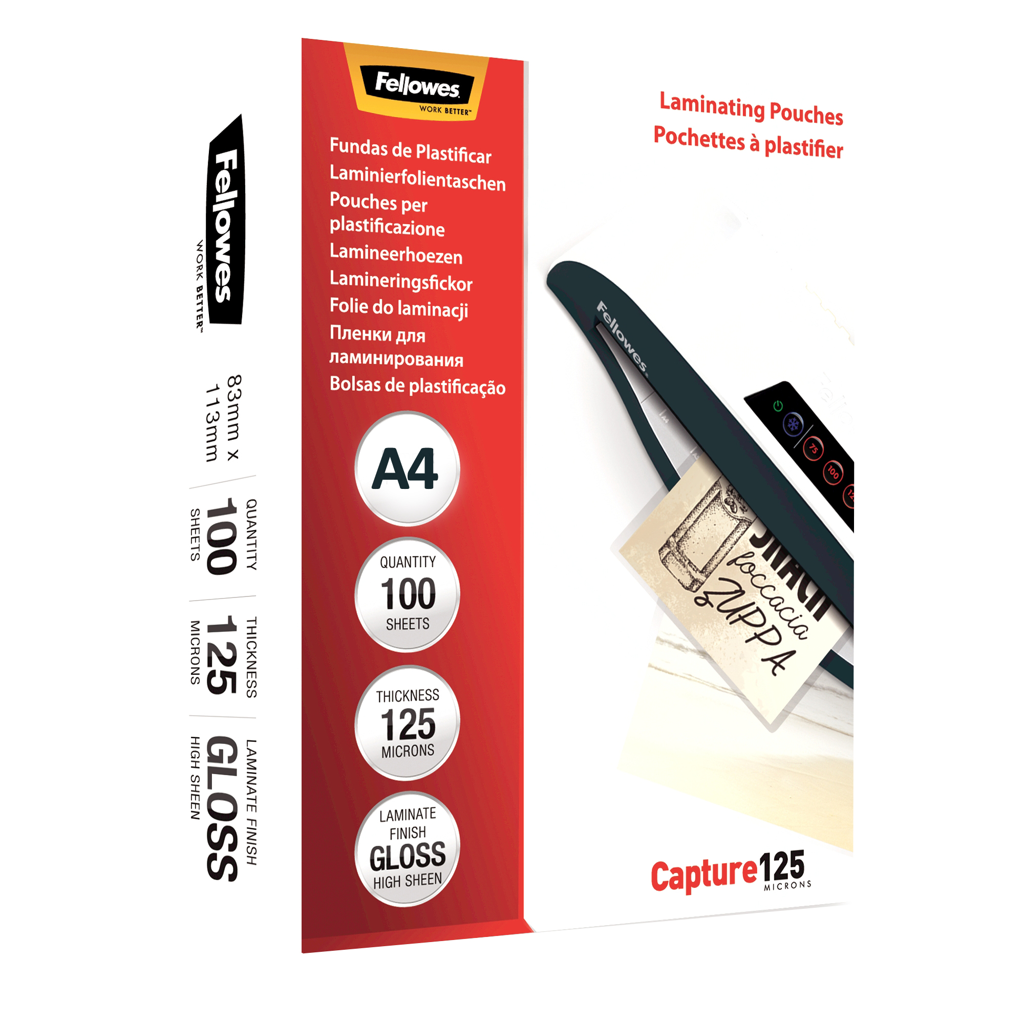 Pouches Capture125 - A4 - 216x303 mm - …