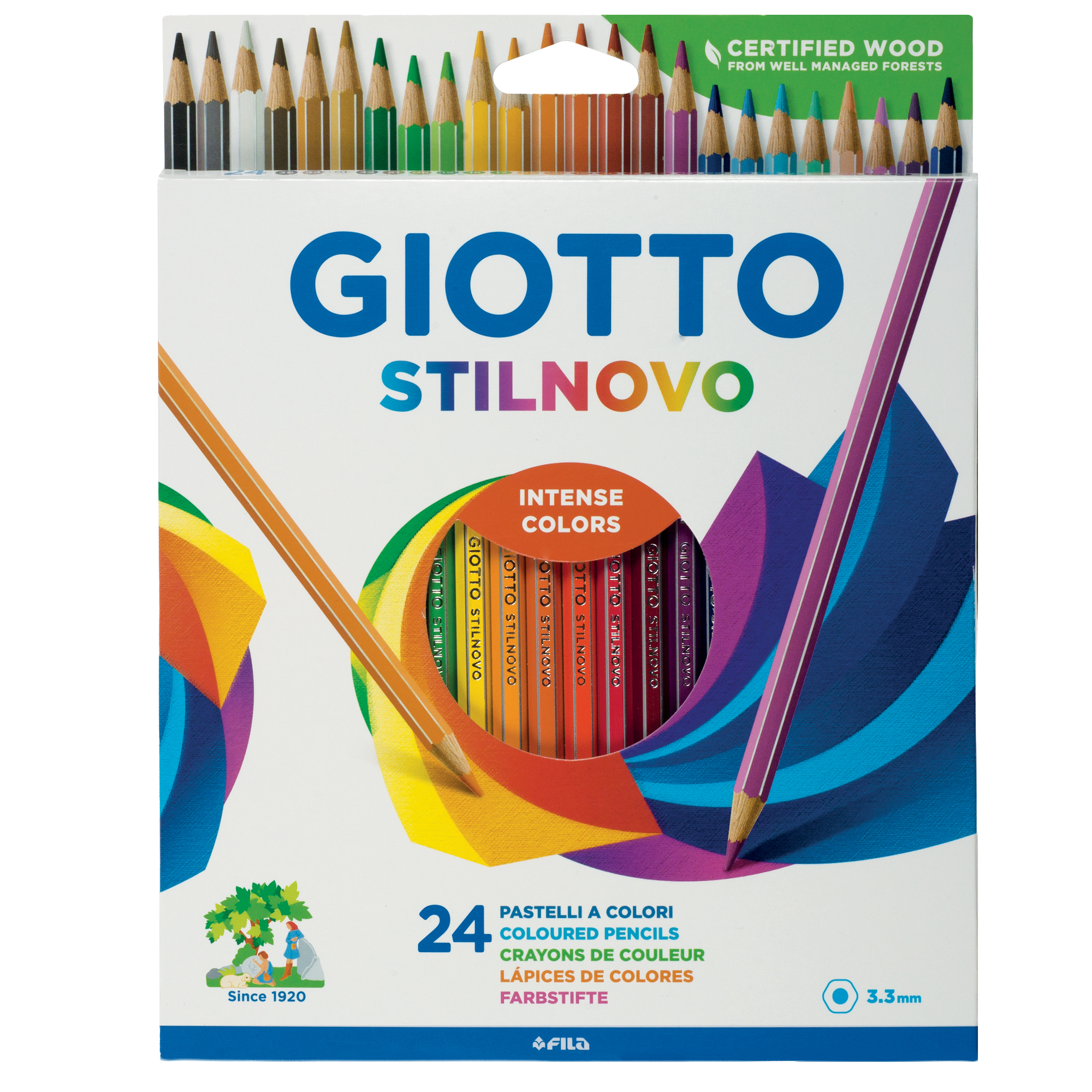 Pastelli colorati Stilnovo - diametro mina 3,3 mm …