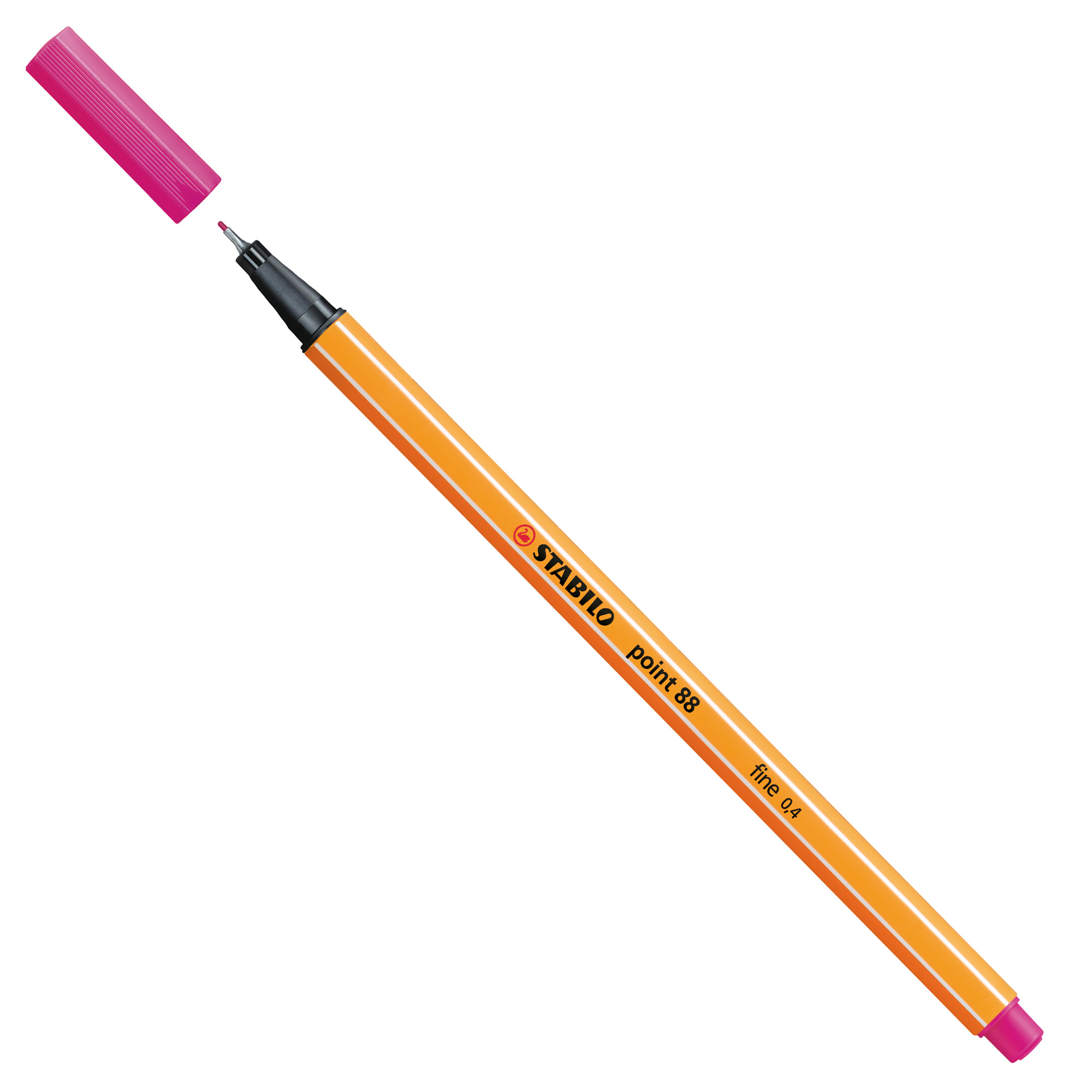 STABILO point 88 - Penna a punta sottile - rosa - 0.4 mm - fine