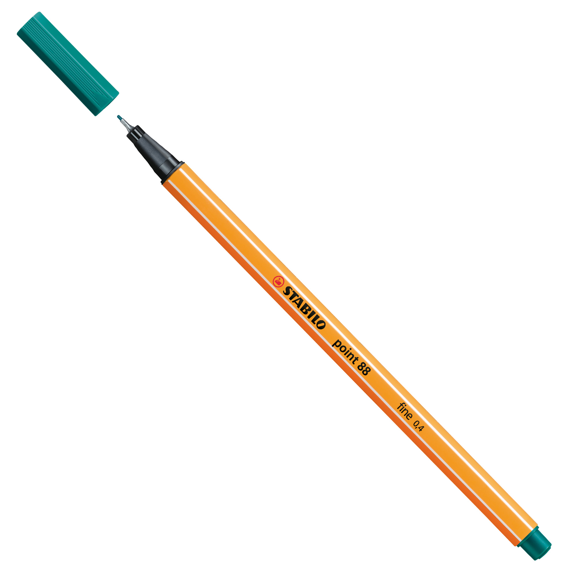STABILO point 88 - Penna a punta sottile - turchese - 0.4 mm