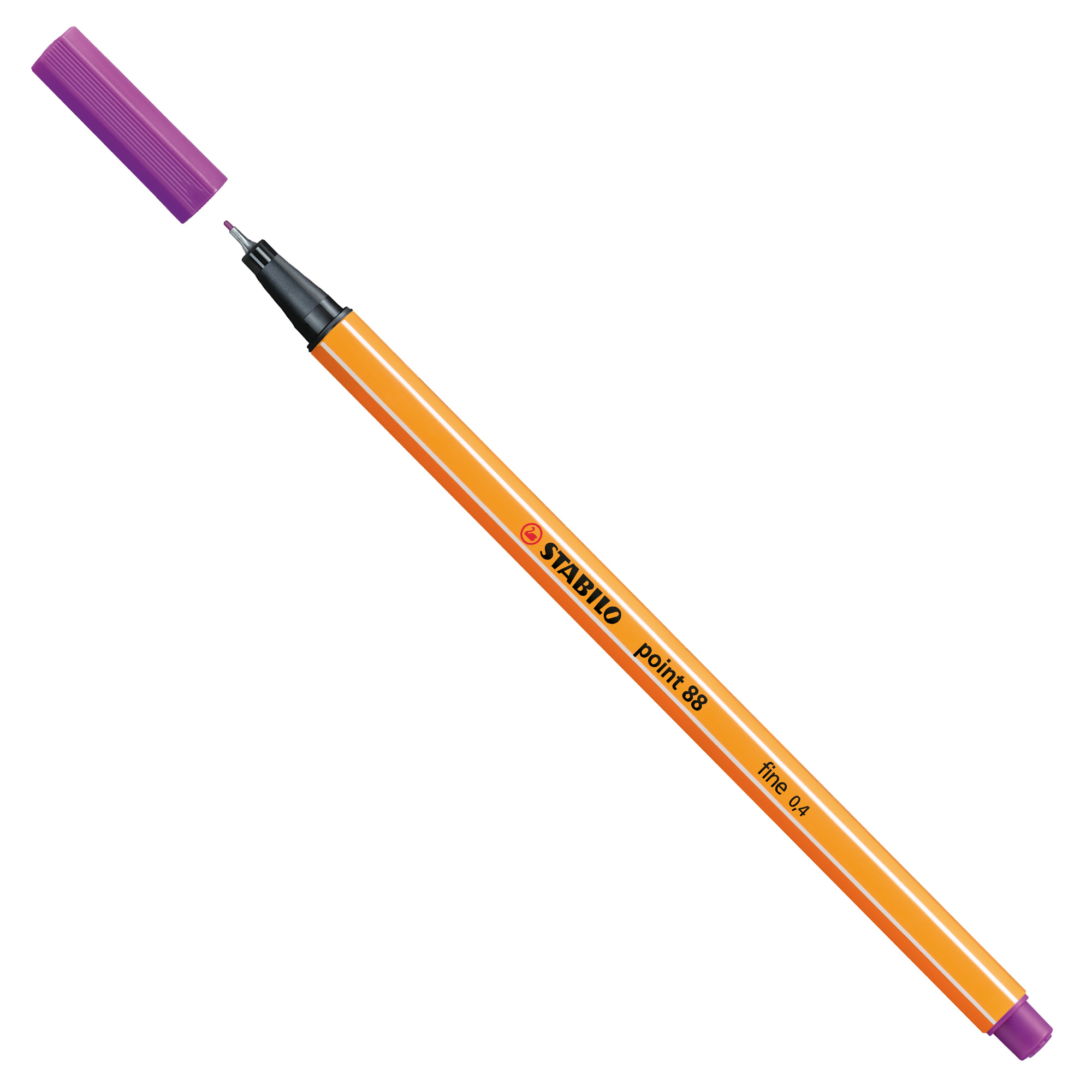 STABILO point 88 - Penna a punta sottile - lilla - 0.4 mm - fine