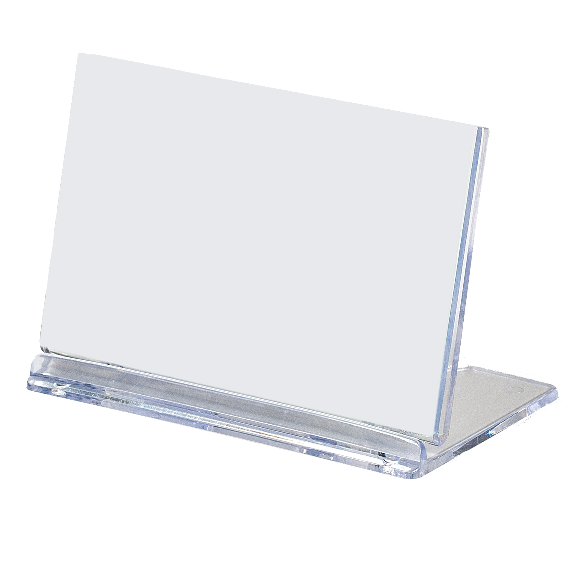 Portanome pieghevole da tavolo - 10 x 6,5 …