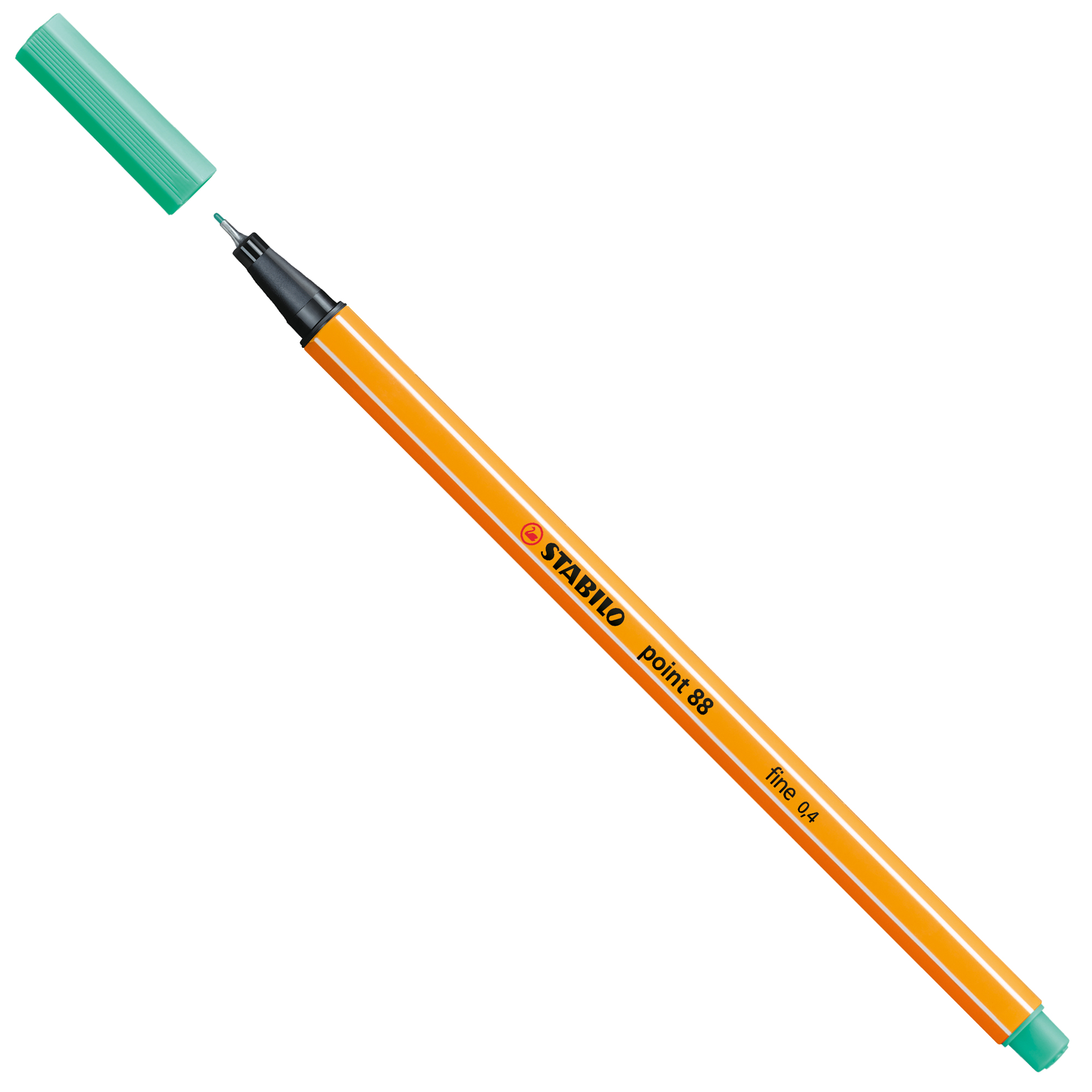 STABILO point 88 - Penna a punta sottile - verde ghiaccio - 0.4 mm - fine