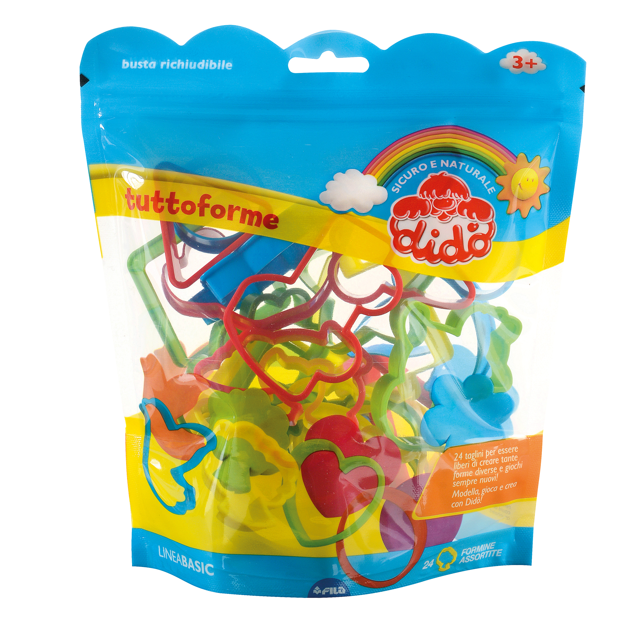 Busta richiudibile TuttoForme - formine assortite - DiDò …
