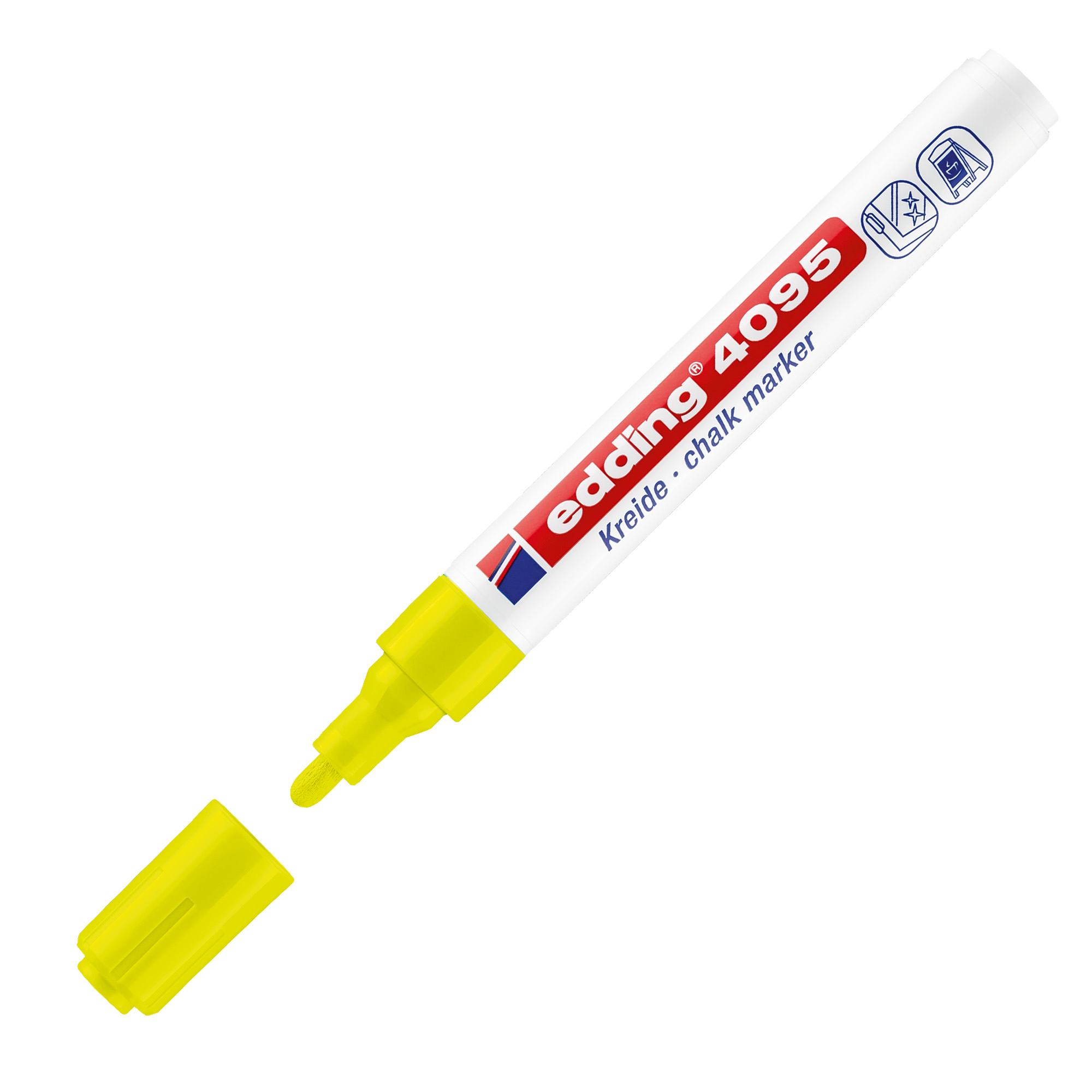 Marcatore a gesso liquido 4095 - punta tonda …