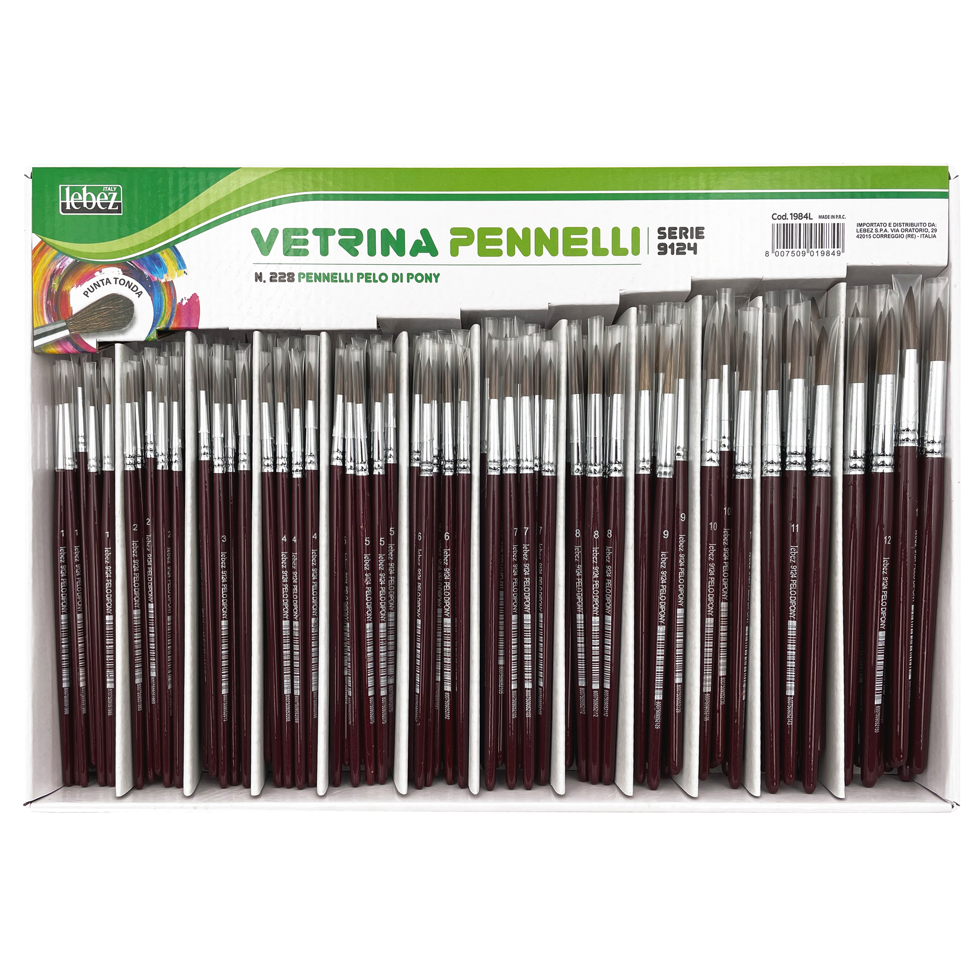 Pennelli punta tonda - pelo di pony - …