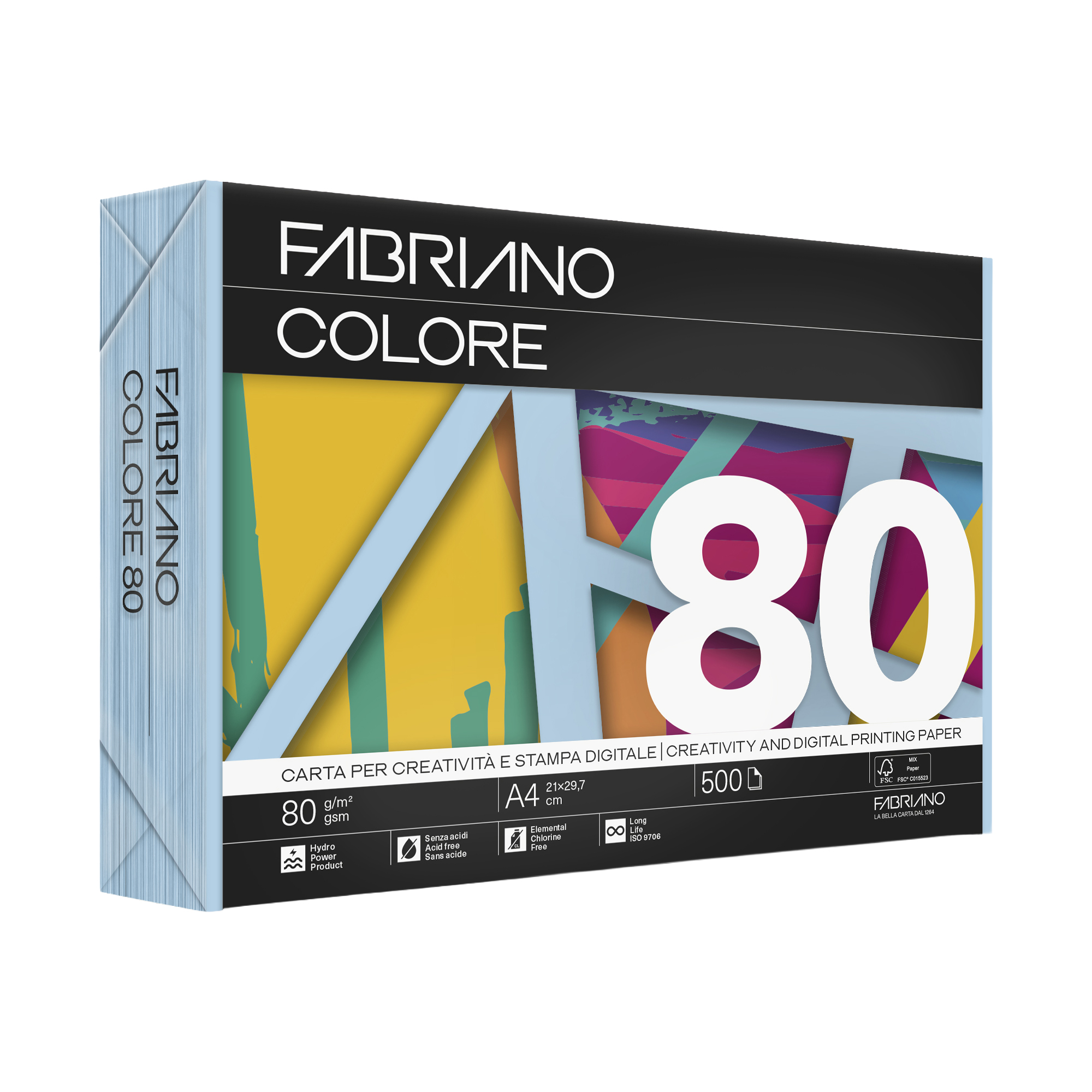 Carta Fabriano Colore - A4 - 80 gr …