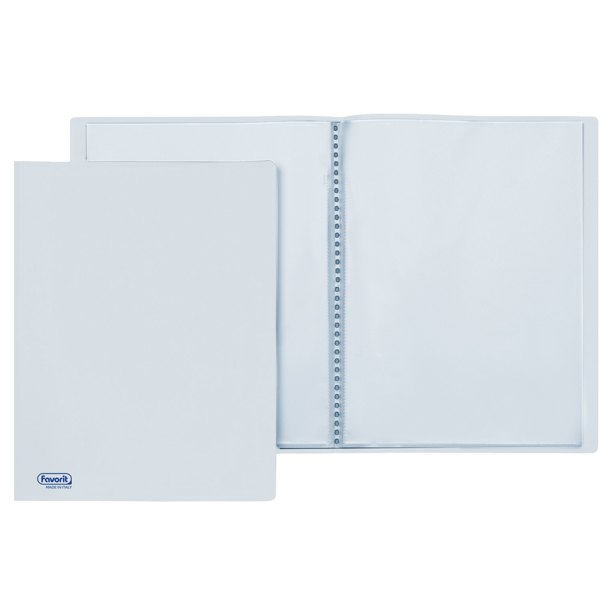 Portalistini Sviluppo - buccia - PP - 22 x 30 cm - 10 buste - trasparente - Favorit